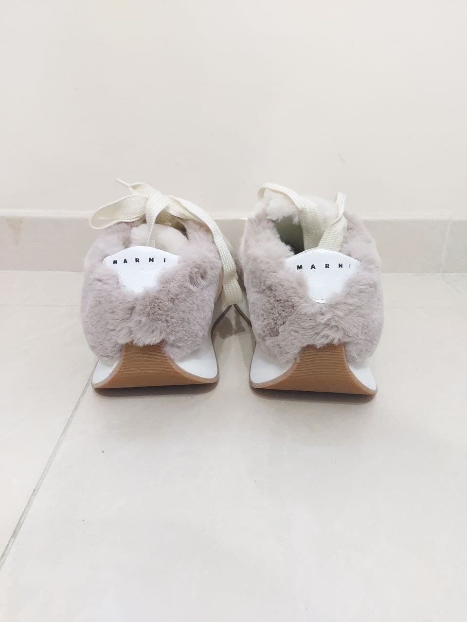 Marni *New* Fur Dance Bunny Bigfoot Sneakers Size US 9 / EU 42 - 4 Thumbnail