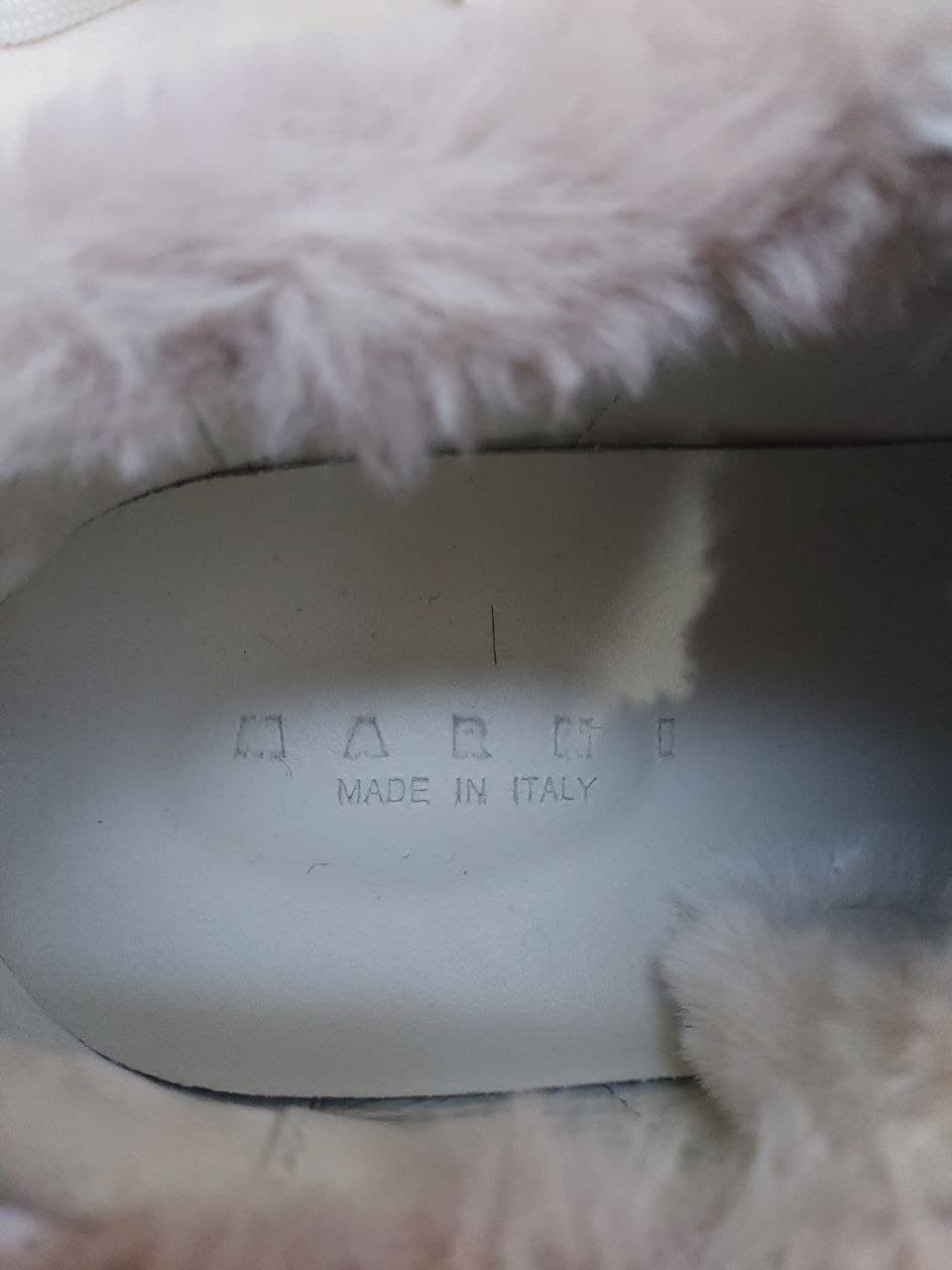 Marni *New* Fur Dance Bunny Bigfoot Sneakers Size US 9 / EU 42 - 7 Thumbnail