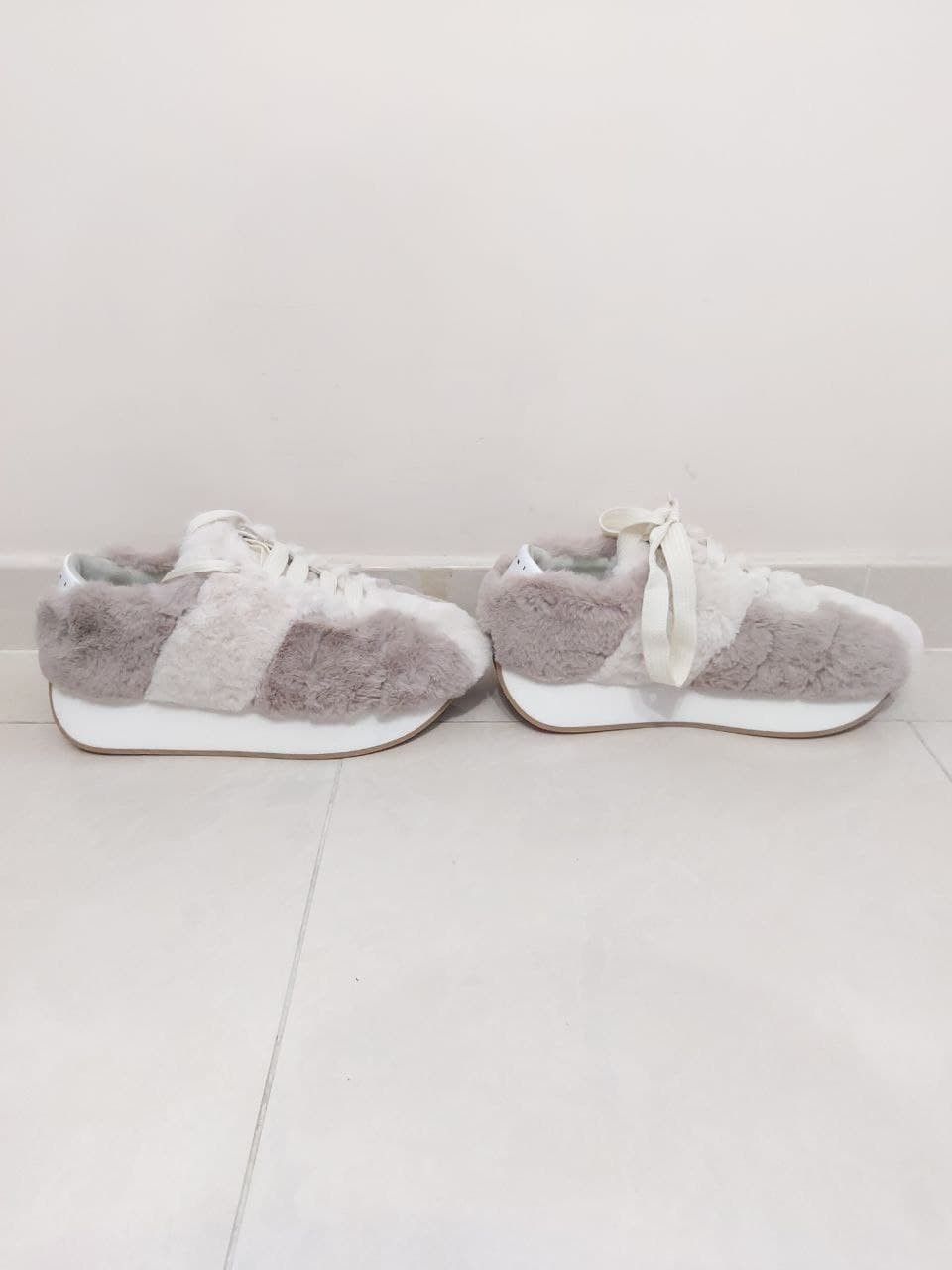Marni *New* Fur Dance Bunny Bigfoot Sneakers Size US 9 / EU 42 - 3 Thumbnail