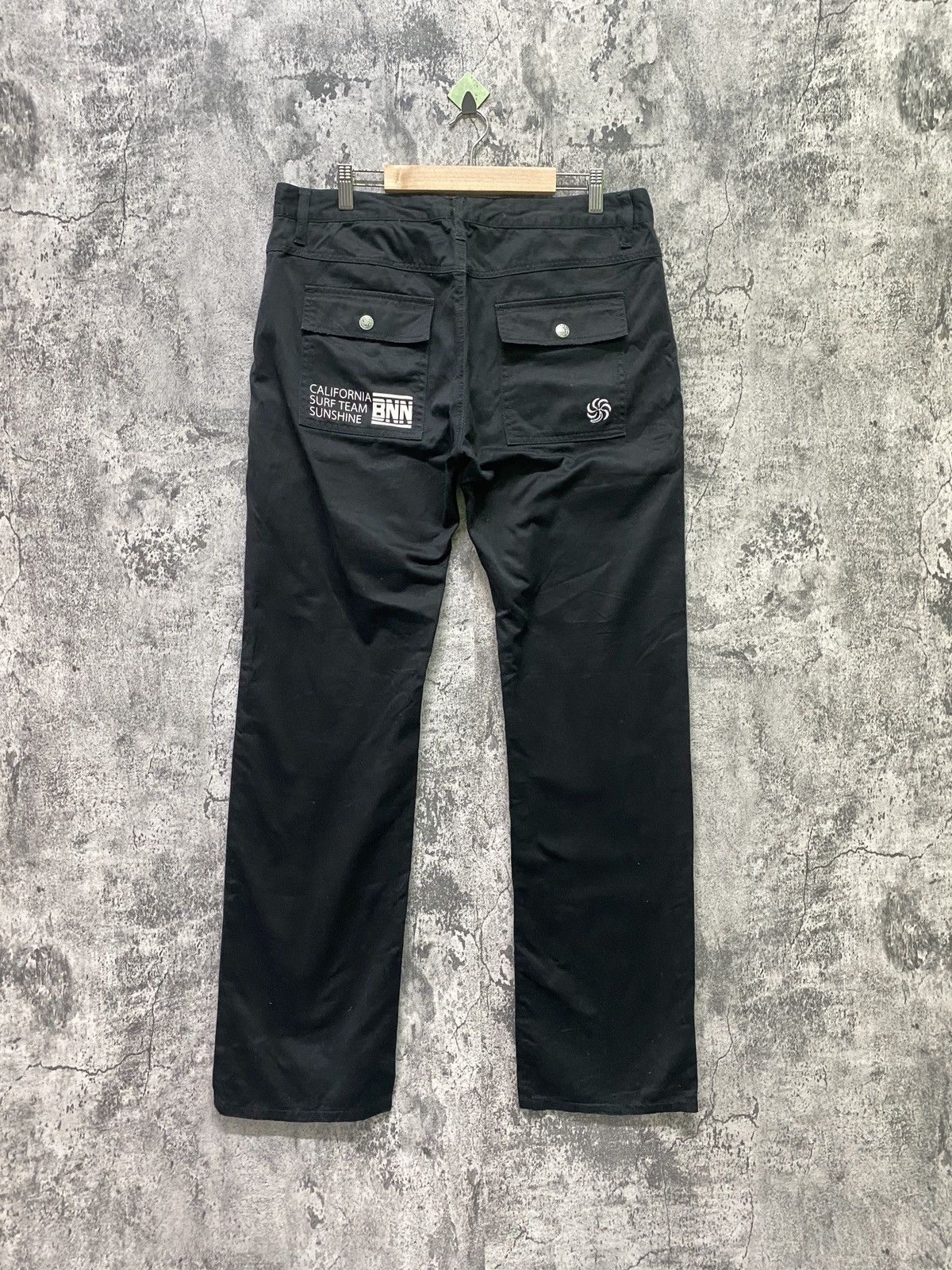 Designer × Japanese Brand BANANA SEVEN Patches Nice Design 5 Pocket Pants Size US 34 / EU 50 - 2 Thumbnail