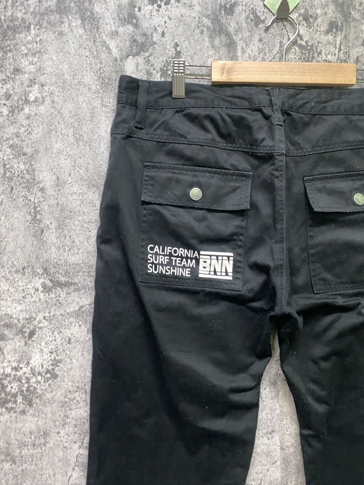 Designer × Japanese Brand BANANA SEVEN Patches Nice Design 5 Pocket Pants Size US 34 / EU 50 - 11 Thumbnail