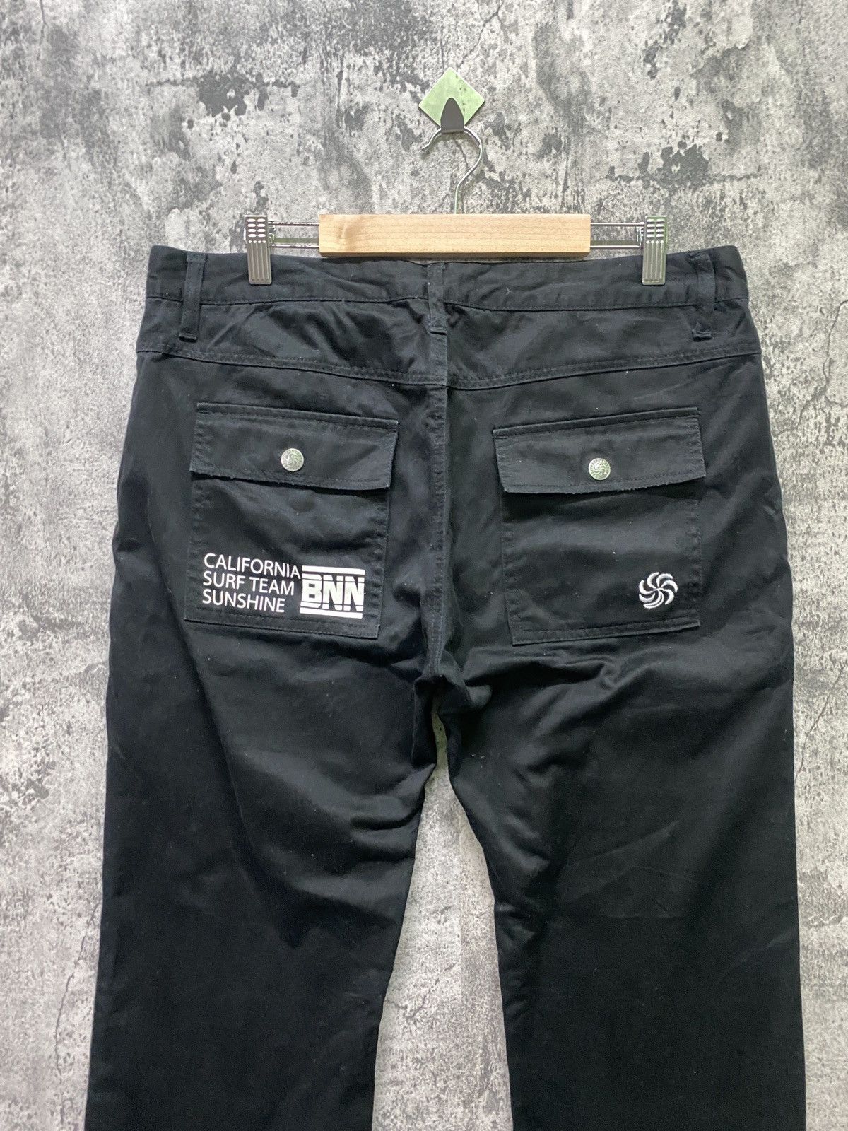 Designer × Japanese Brand BANANA SEVEN Patches Nice Design 5 Pocket Pants Size US 34 / EU 50 - 10 Thumbnail