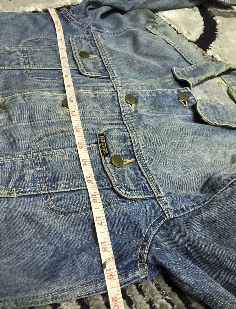 Vintage vintage 80s Blue way trucker denim jacket Size US S / EU 44-46 / 1 - 6 Thumbnail