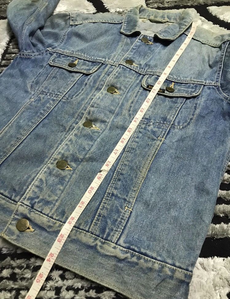 Vintage vintage 80s Blue way trucker denim jacket Size US S / EU 44-46 / 1 - 7 Thumbnail