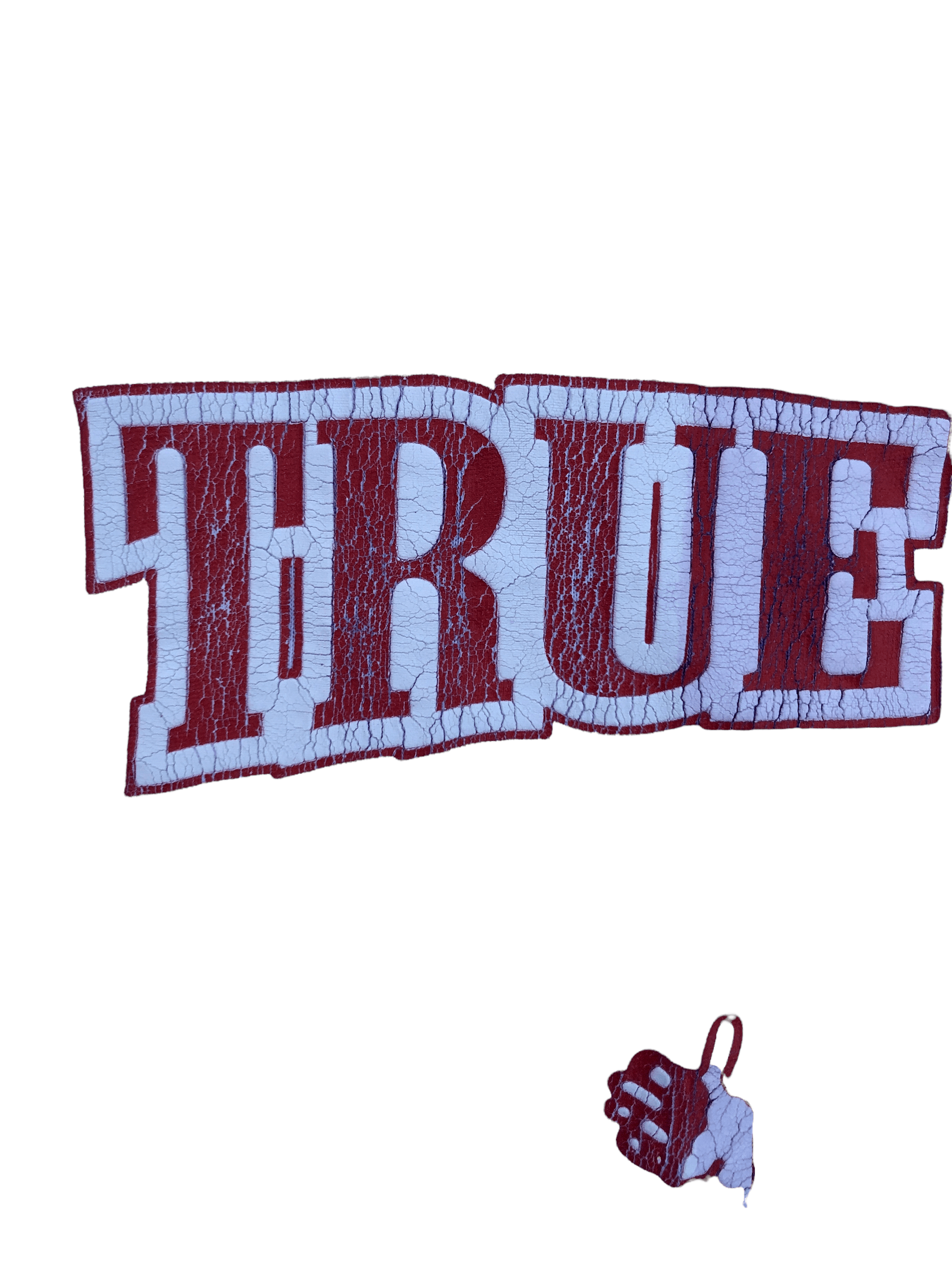 True Religion × Vintage Vintage Tie Dyed True Religion Shirt White/Purple Small Size US S / EU 44-46 / 1 - 4 Thumbnail