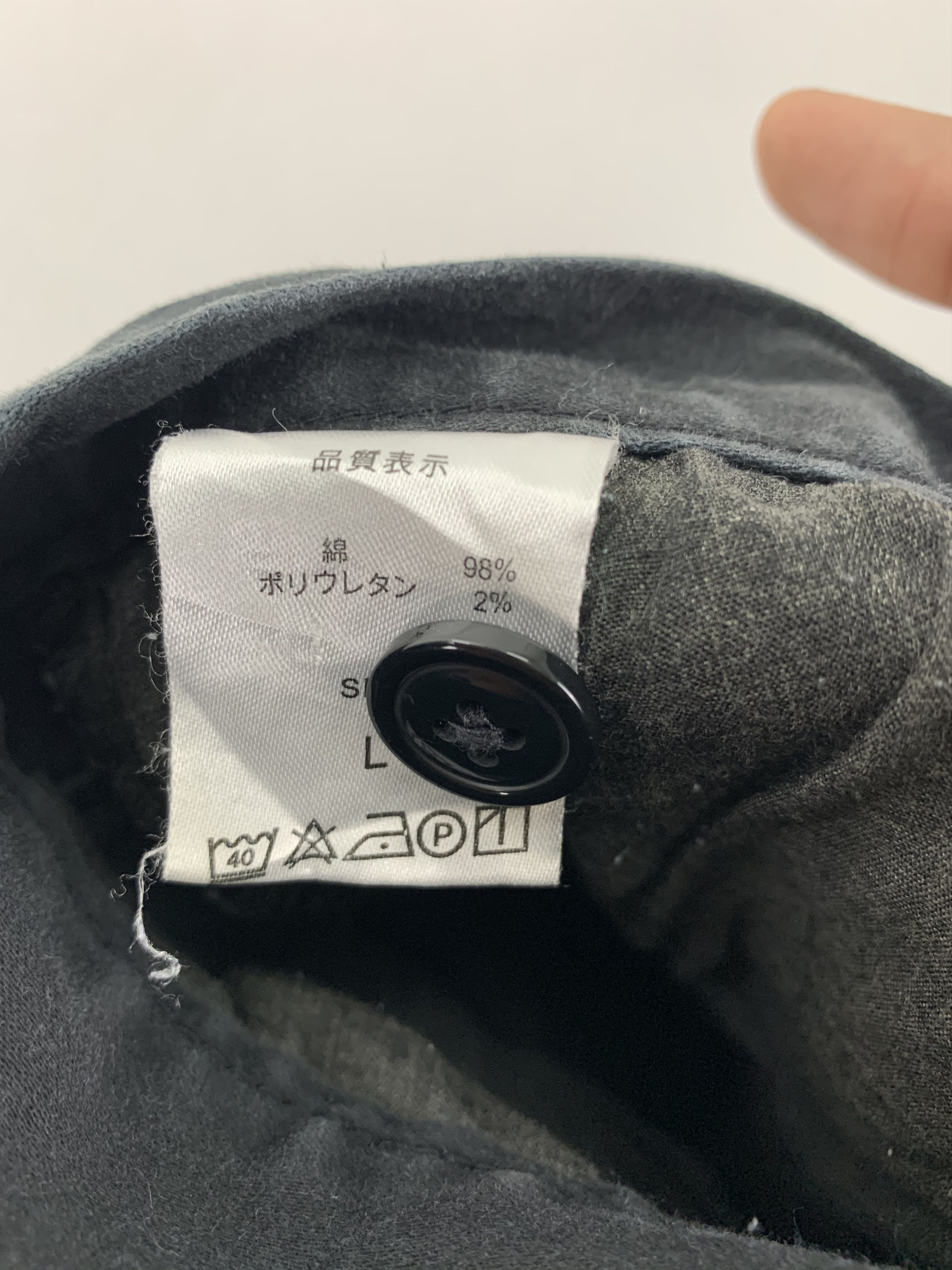 Japanese Brand Cargo Pants 8(Eight) skinny multipocket Black Streetwear Size US 32 / EU 48 - 11 Thumbnail