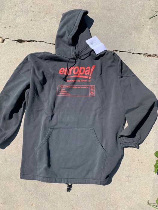 Balenciaga Europa Hoodie Size US M / EU 48-50 / 2 - 3 Thumbnail