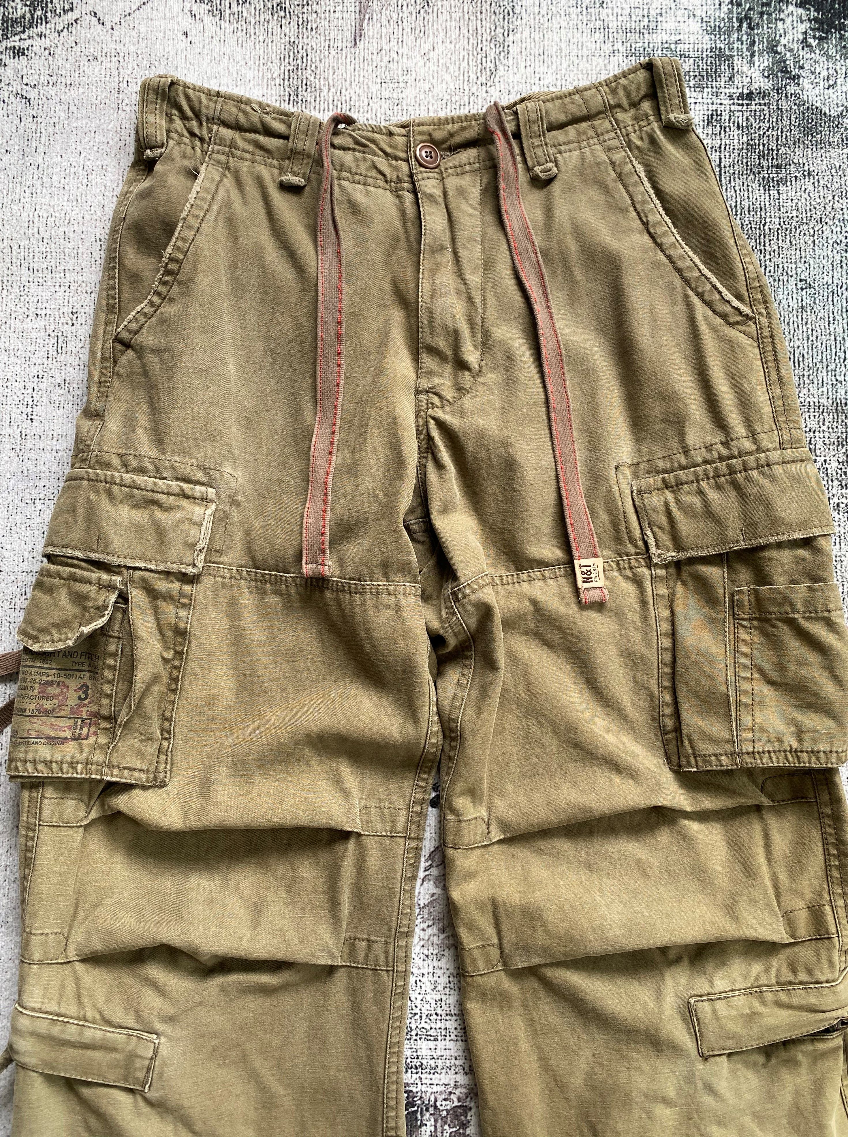 Vintage Utility Tactical Cargo Pants Multi Pocket Bondage Pants Size US 30 / EU 46 - 4 Thumbnail