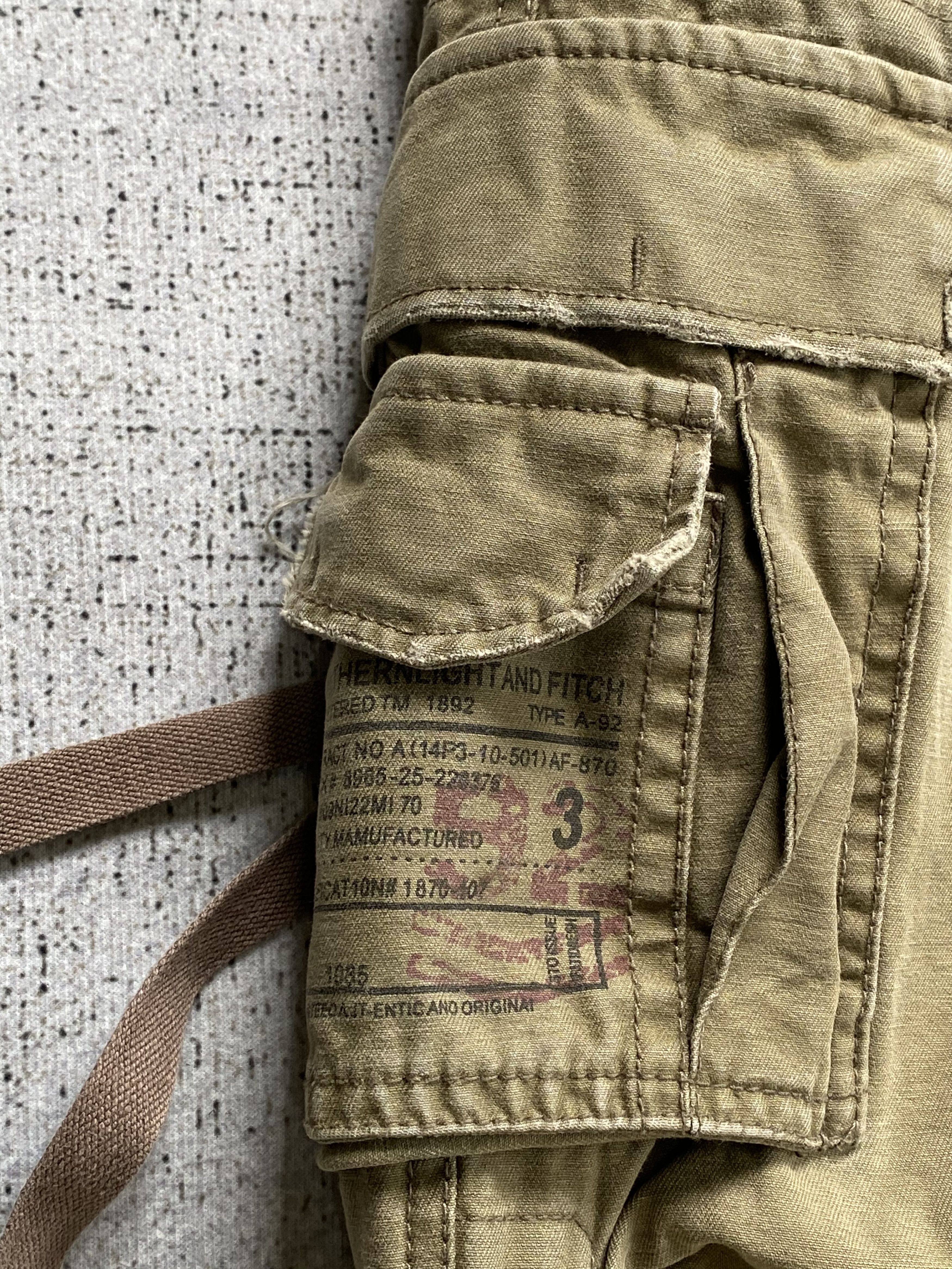 Vintage Utility Tactical Cargo Pants Multi Pocket Bondage Pants Size US 30 / EU 46 - 6 Thumbnail