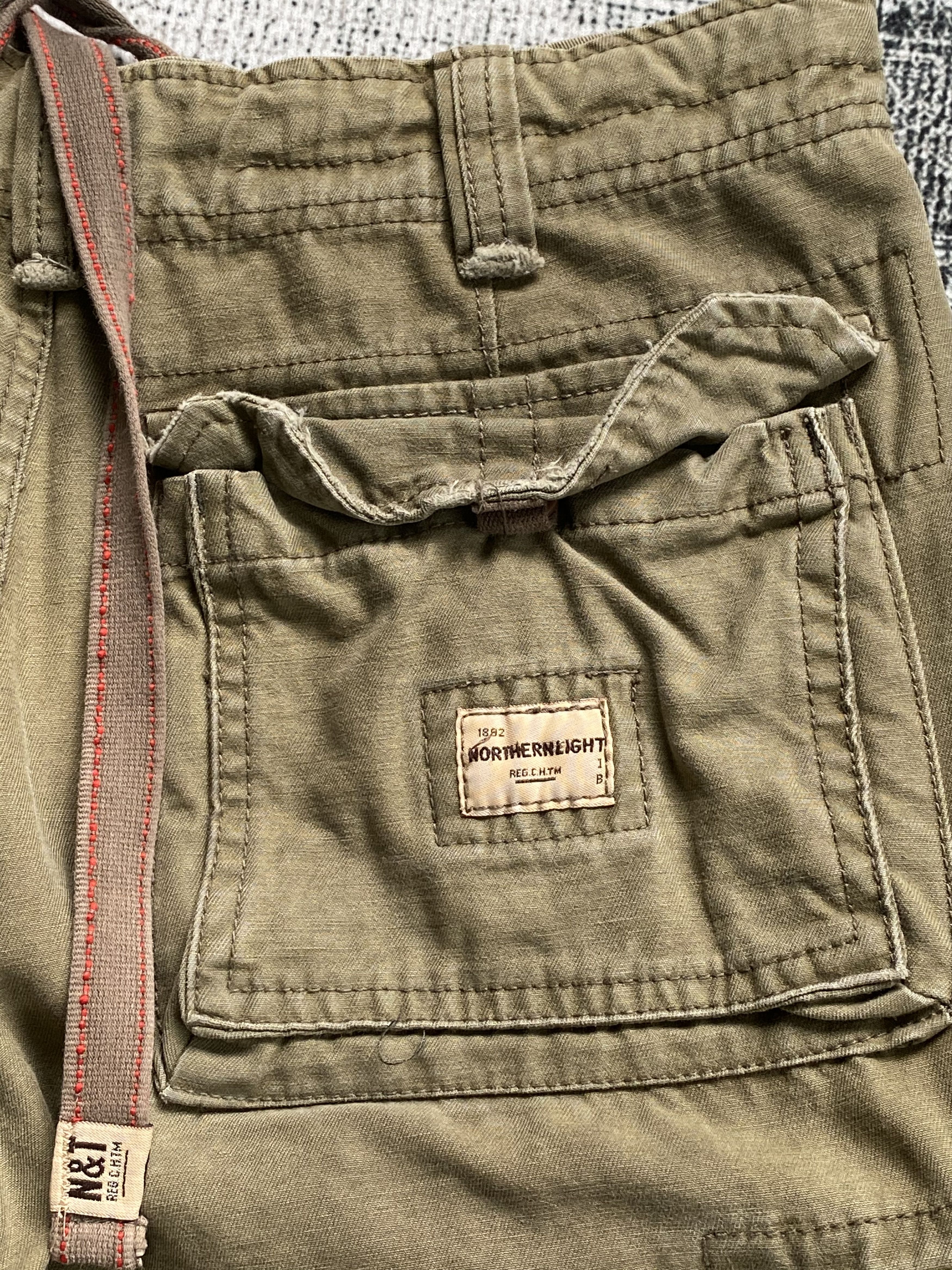 Vintage Utility Tactical Cargo Pants Multi Pocket Bondage Pants Size US 30 / EU 46 - 13 Thumbnail