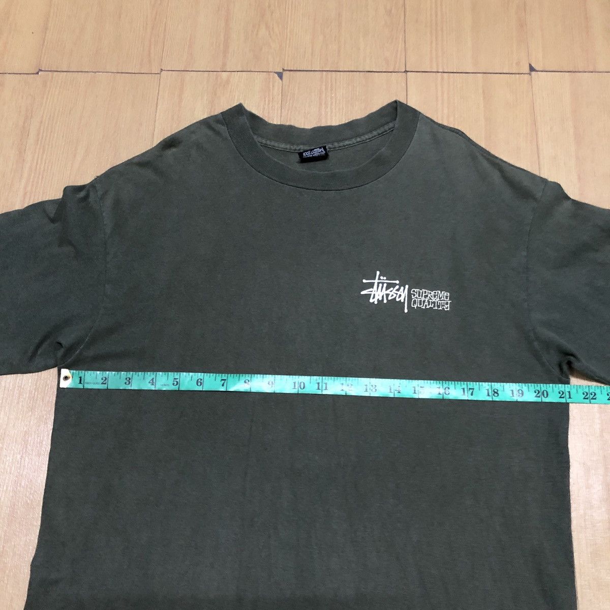 special stussy supreme quality Tシャツ　80s Stussy Supreme Quality Vintage 90s Longsleeve T-Shirt Size S