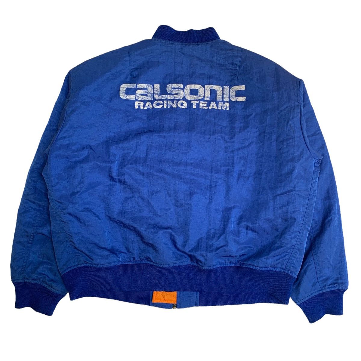 Sports Specialties Vintage 90s calsonic racing team bomber jacket Size US L / EU 52-54 / 3 - 2 Thumbnail