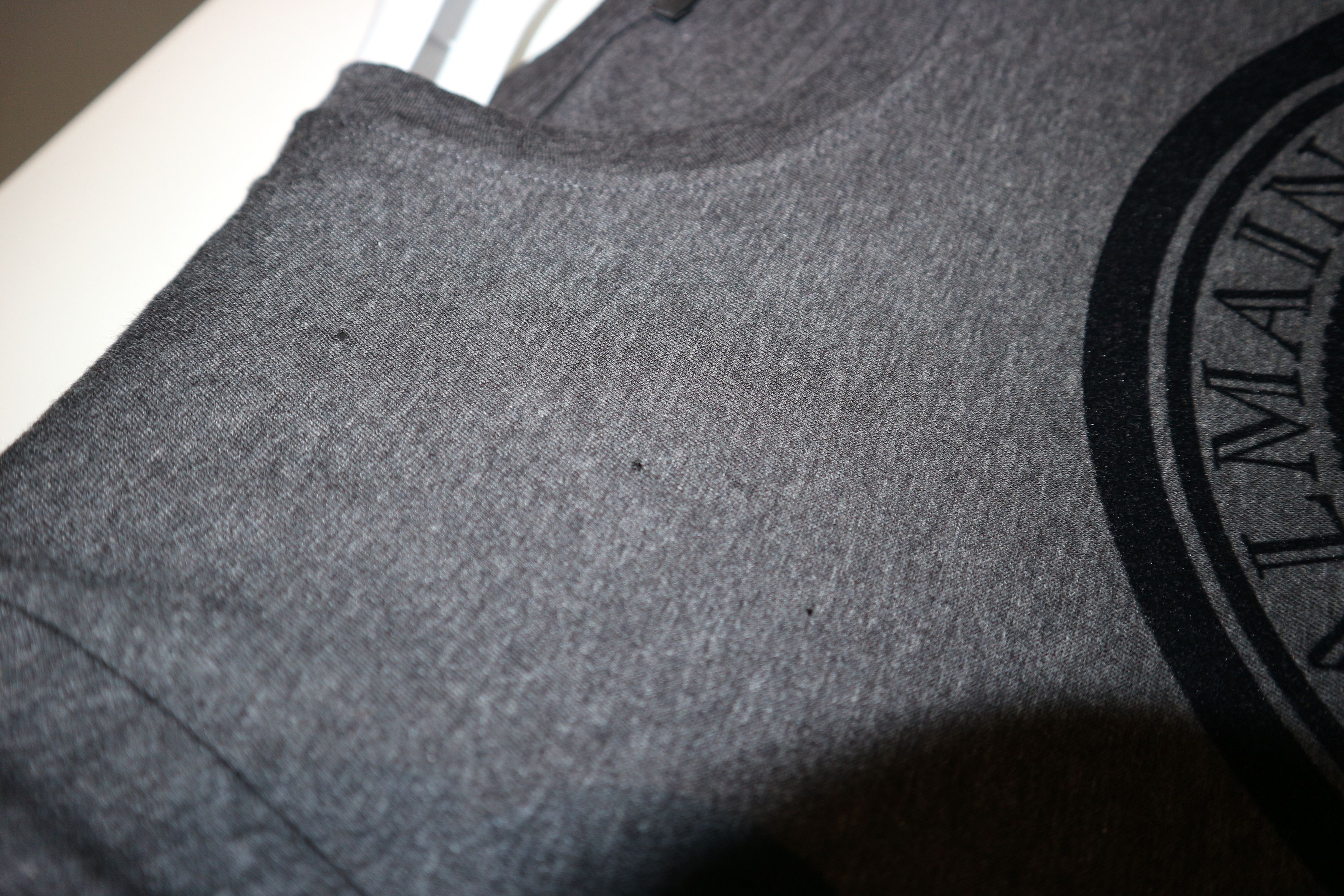 Balmain velvet logo print t-shirt Size US XS / EU 42 / 0 - 8 Thumbnail