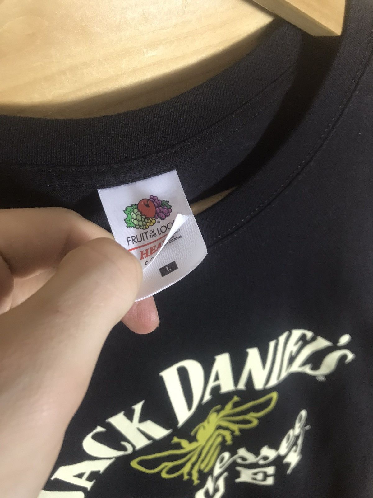 Vintage Vintage Jack Daniels t-shirt Size US L / EU 52-54 / 3 - 5 Thumbnail
