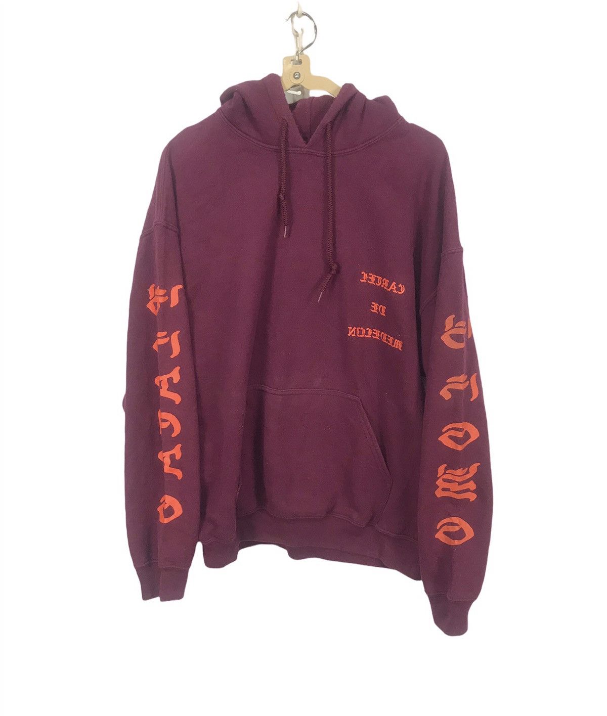 Vintage Vintage printed hoodie pullover Size US L / EU 52-54 / 3 - 1 Thumbnail