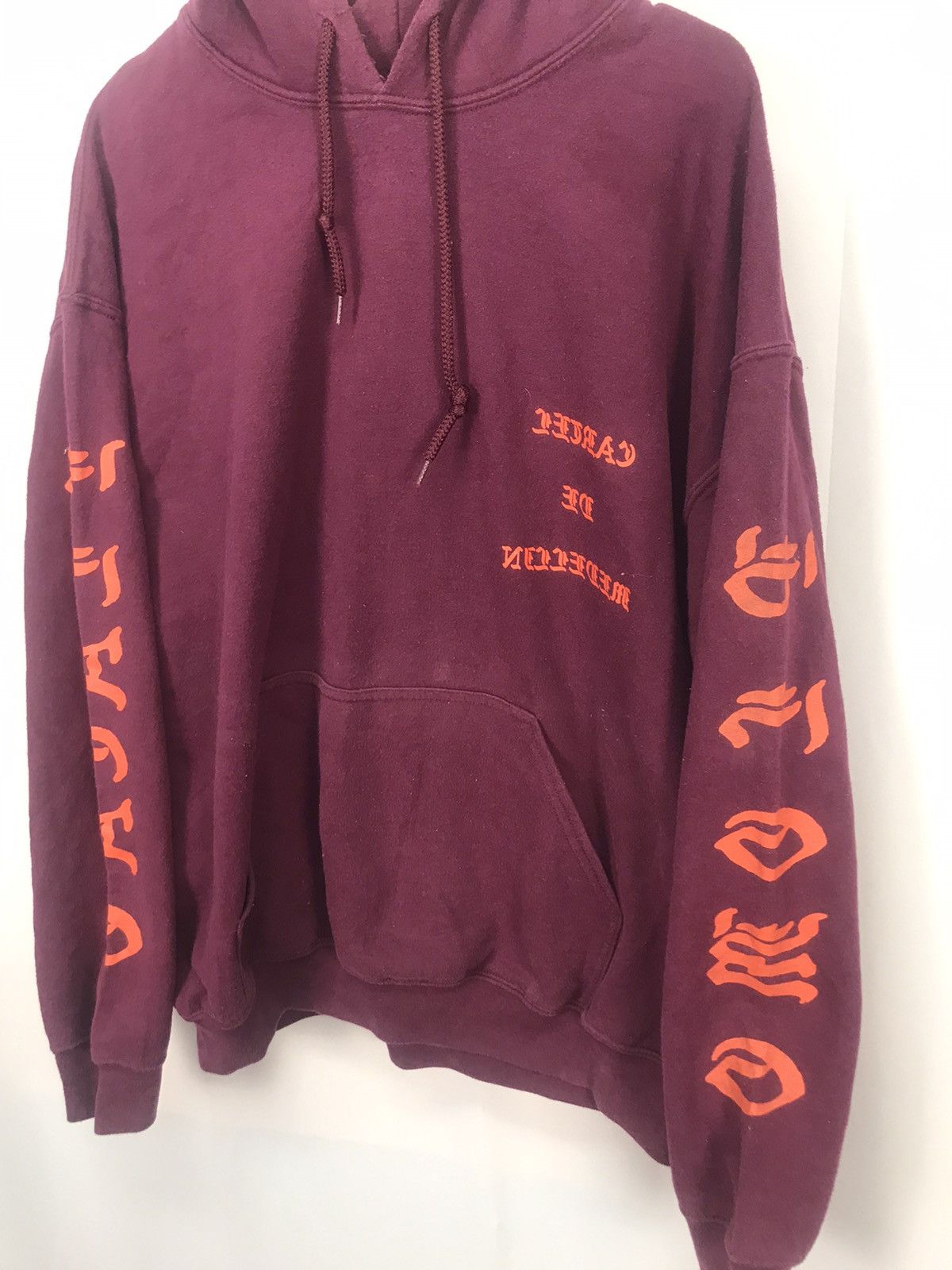 Vintage Vintage printed hoodie pullover Size US L / EU 52-54 / 3 - 3 Thumbnail