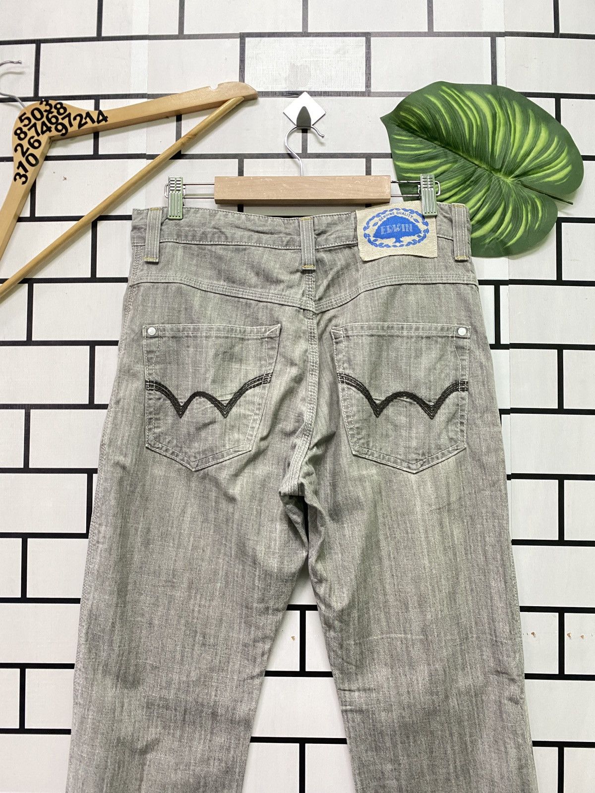 Designer × Edwin × Japanese Brand Edwin Japan Cambray Drawstring Pants Size US 30 / EU 46 - 10 Thumbnail