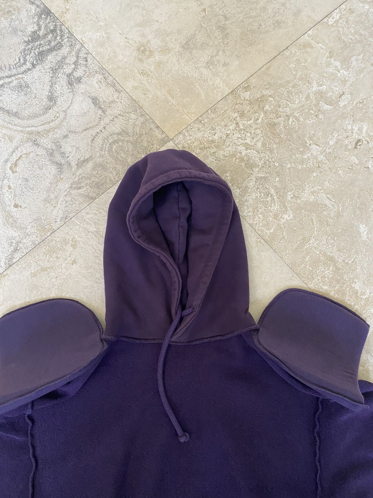 Vetements Sexual Fantasies Cropped Hoodie W/ Shoulder Pads Size US M / EU 48-50 / 2 - 4 Thumbnail