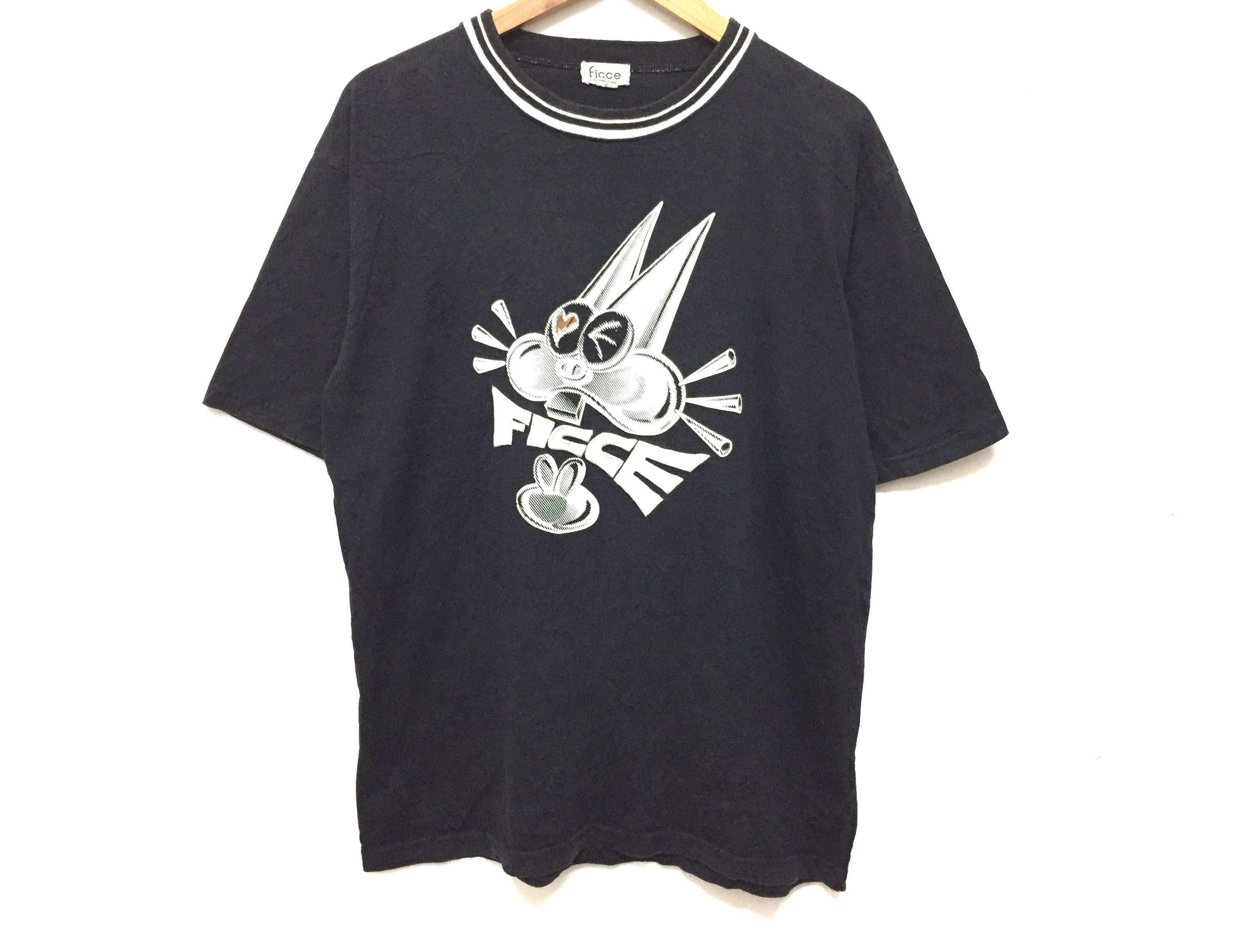 Japanese Brand × Yoshiyuki Konishi 90's FICCE by YOSHIYUKI KONISHI embroidered logo tee Size US L / EU 52-54 / 3 - 2 Thumbnail