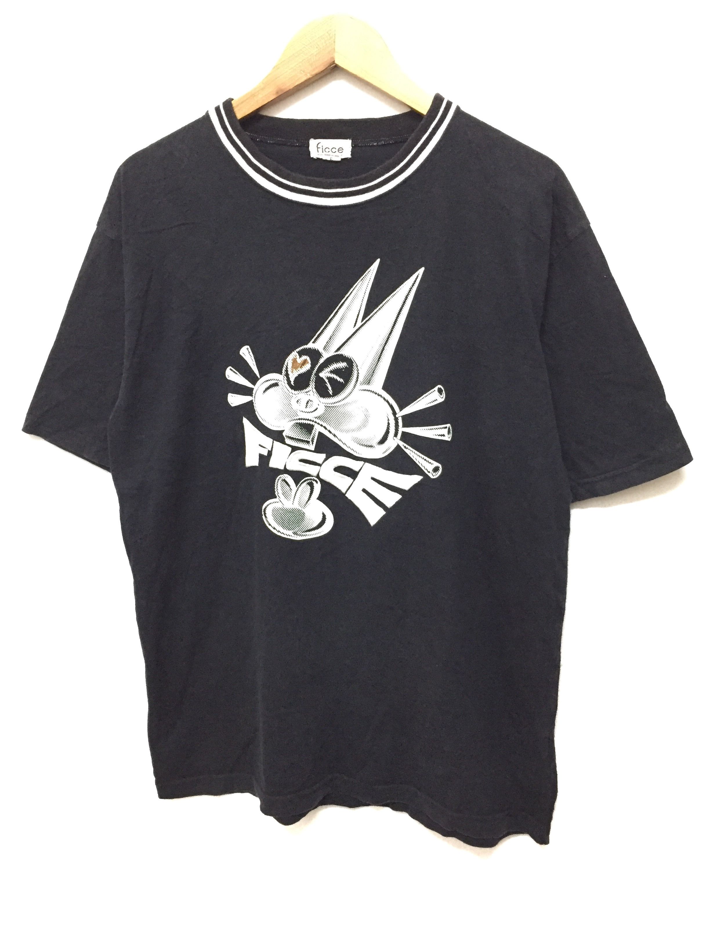 Japanese Brand × Yoshiyuki Konishi 90's FICCE by YOSHIYUKI KONISHI embroidered logo tee Size US L / EU 52-54 / 3 - 1 Thumbnail