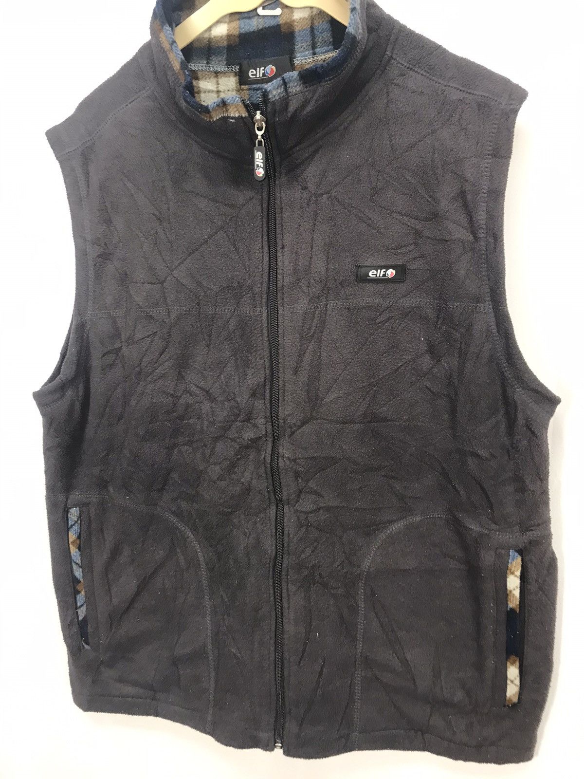 Japanese Brand × Sports Specialties Elf sleeveless fleece zipper sweater small spellout Size US M / EU 48-50 / 2 - 7 Thumbnail