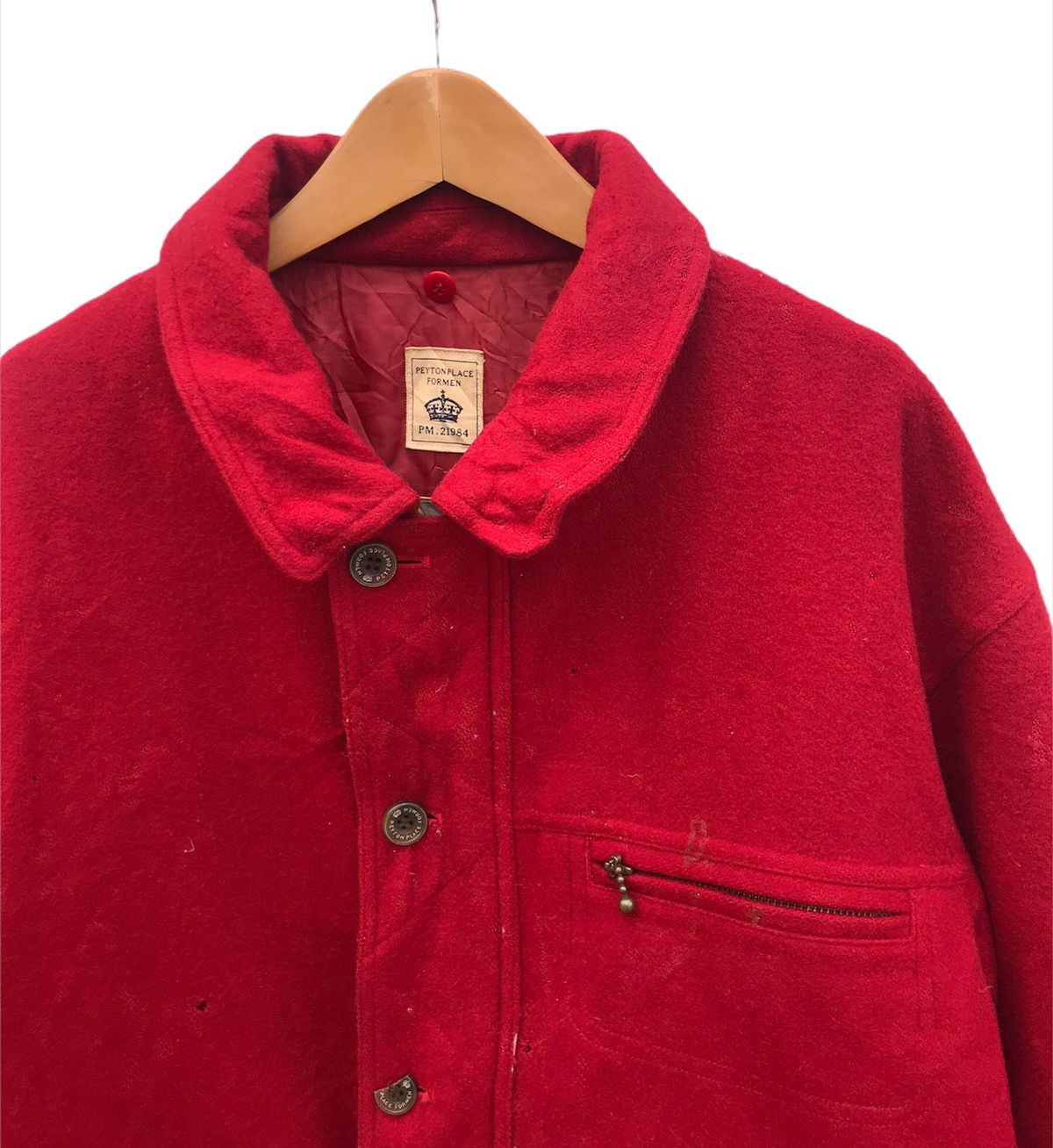 PPFM 🔥Rare🔥Vintage Peyton place for men wool jacket Size US L / EU 52-54 / 3 - 2 Thumbnail