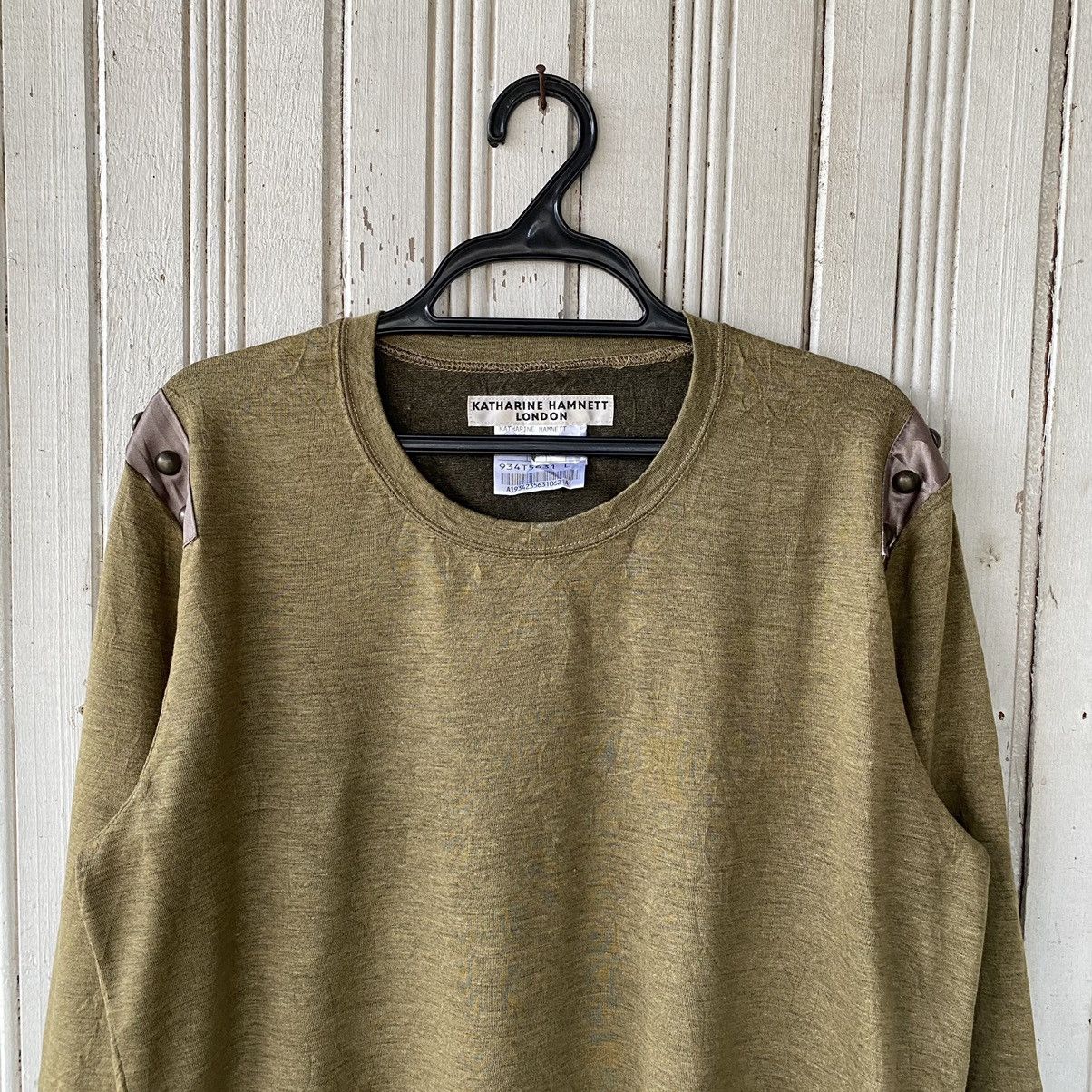 Katharine Hamnett London Vintage Katharine Hamnett London Long Sleeve Size US L / EU 52-54 / 3 - 3 Thumbnail