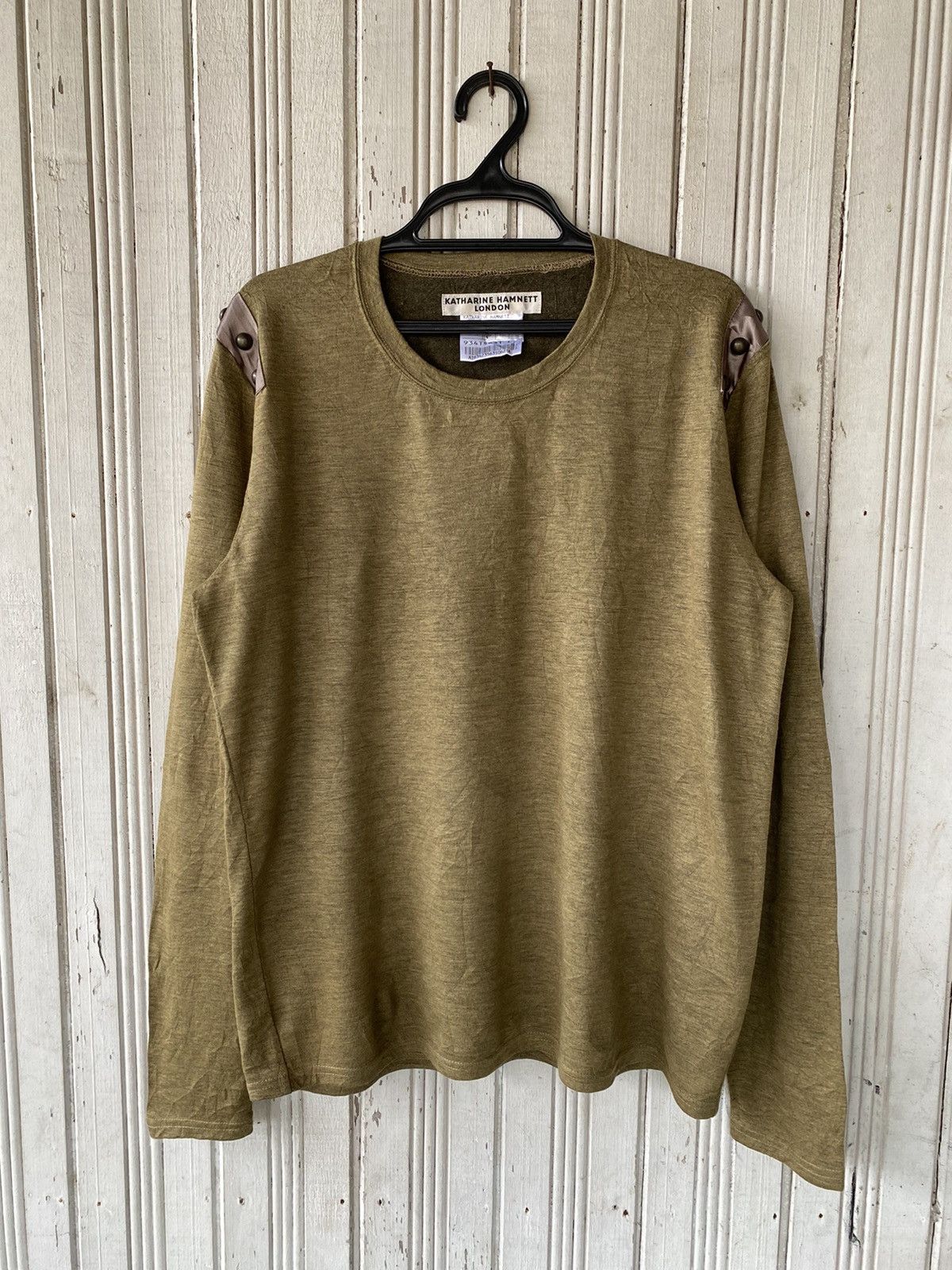 Katharine Hamnett London Vintage Katharine Hamnett London Long Sleeve Size US L / EU 52-54 / 3 - 1 Thumbnail