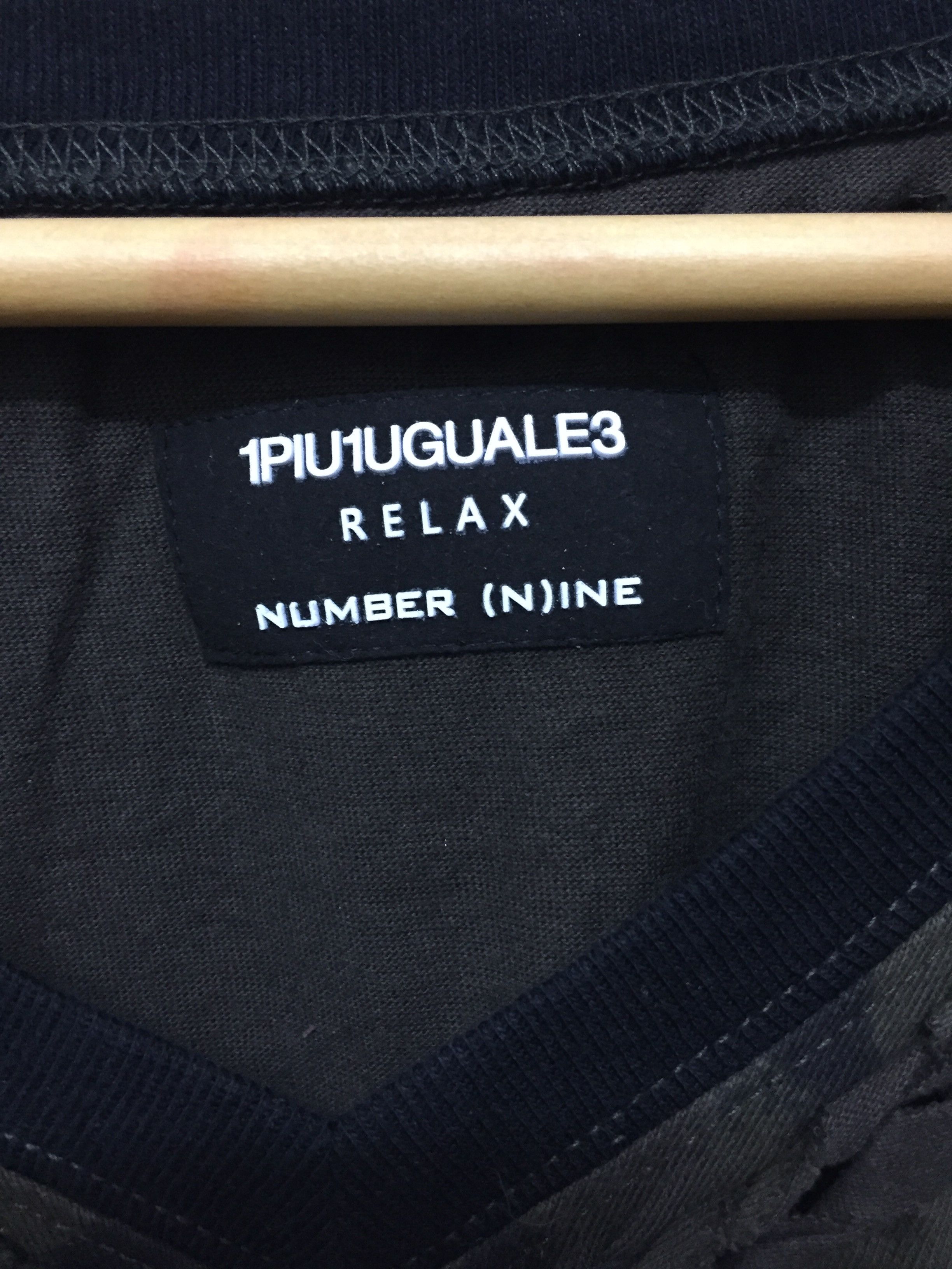 Japanese Brand × Number (N)ine NUMBER NINE x 1PIU1UGUALE3 camo braided tee Size US XXS / EU 40 - 10 Thumbnail