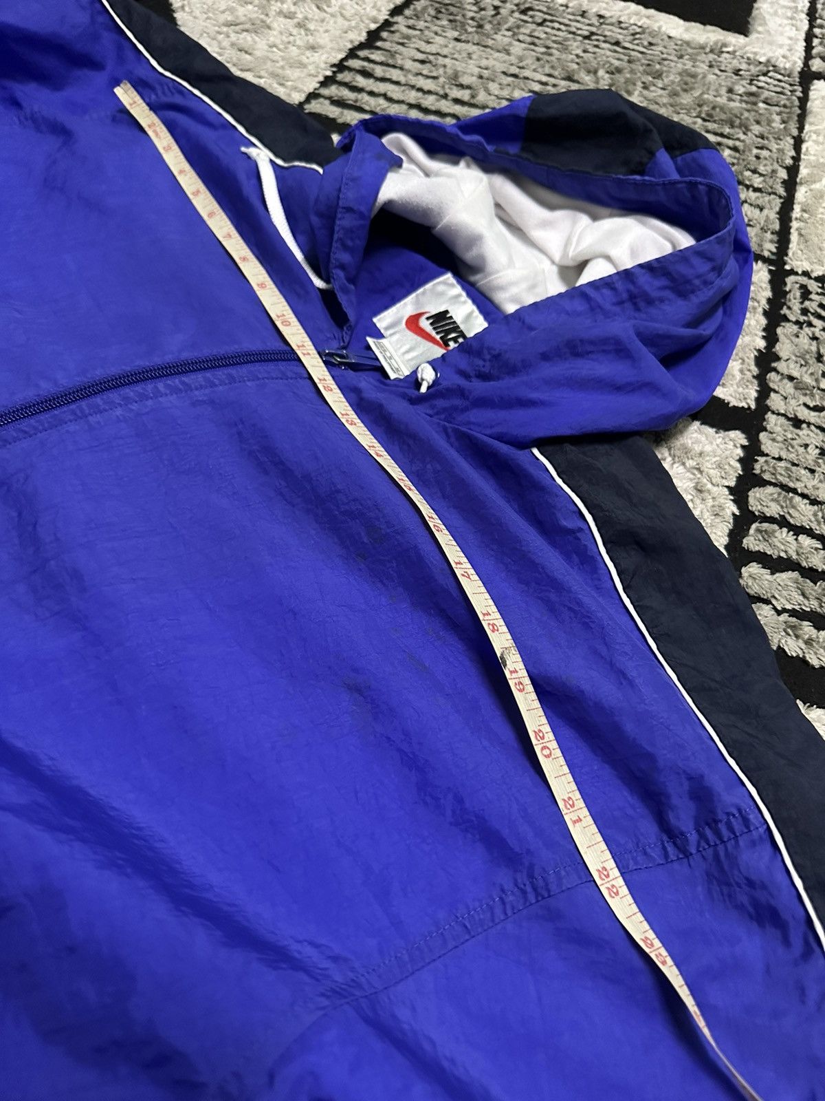 Vintage Vintage 90s nike jacket hoodie Size US XL / EU 56 / 4 - 8 Thumbnail