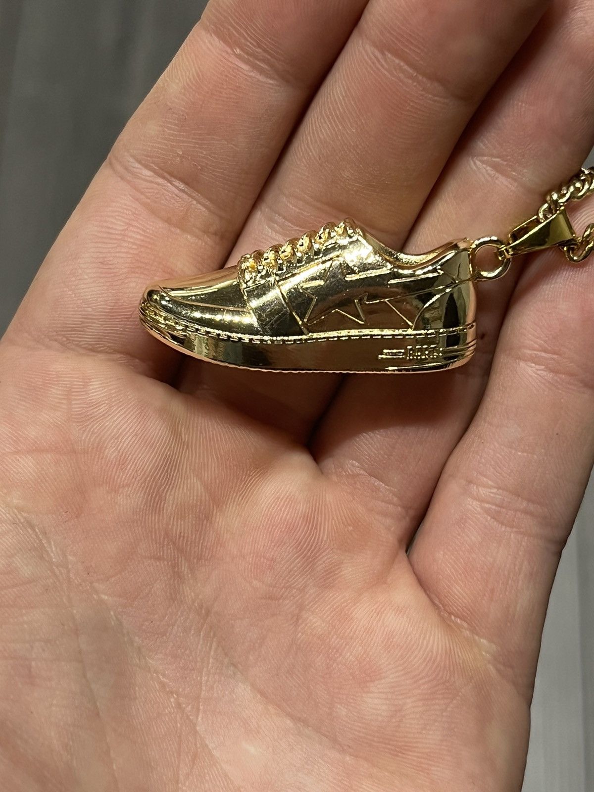 Bape Bape Bapesta Gold Chain Size ONE SIZE - 5 Thumbnail