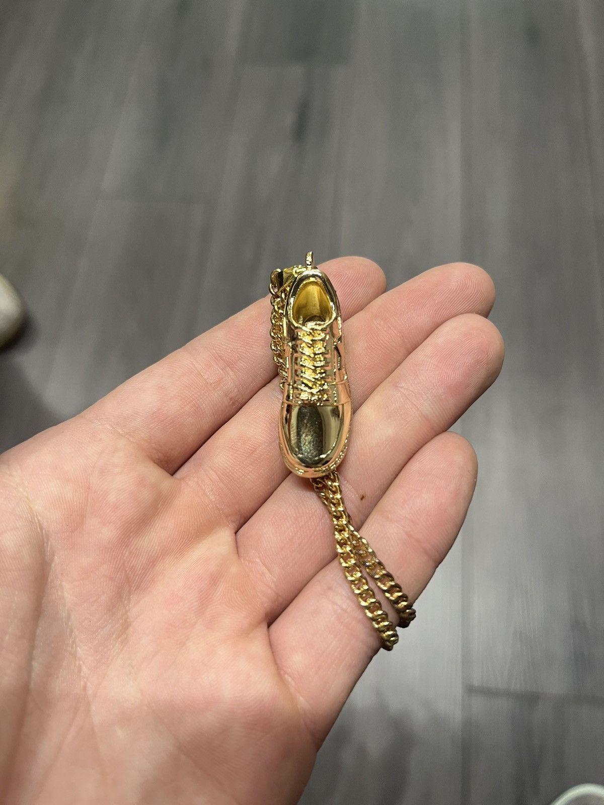 Bape Bape Bapesta Gold Chain Size ONE SIZE - 3 Thumbnail
