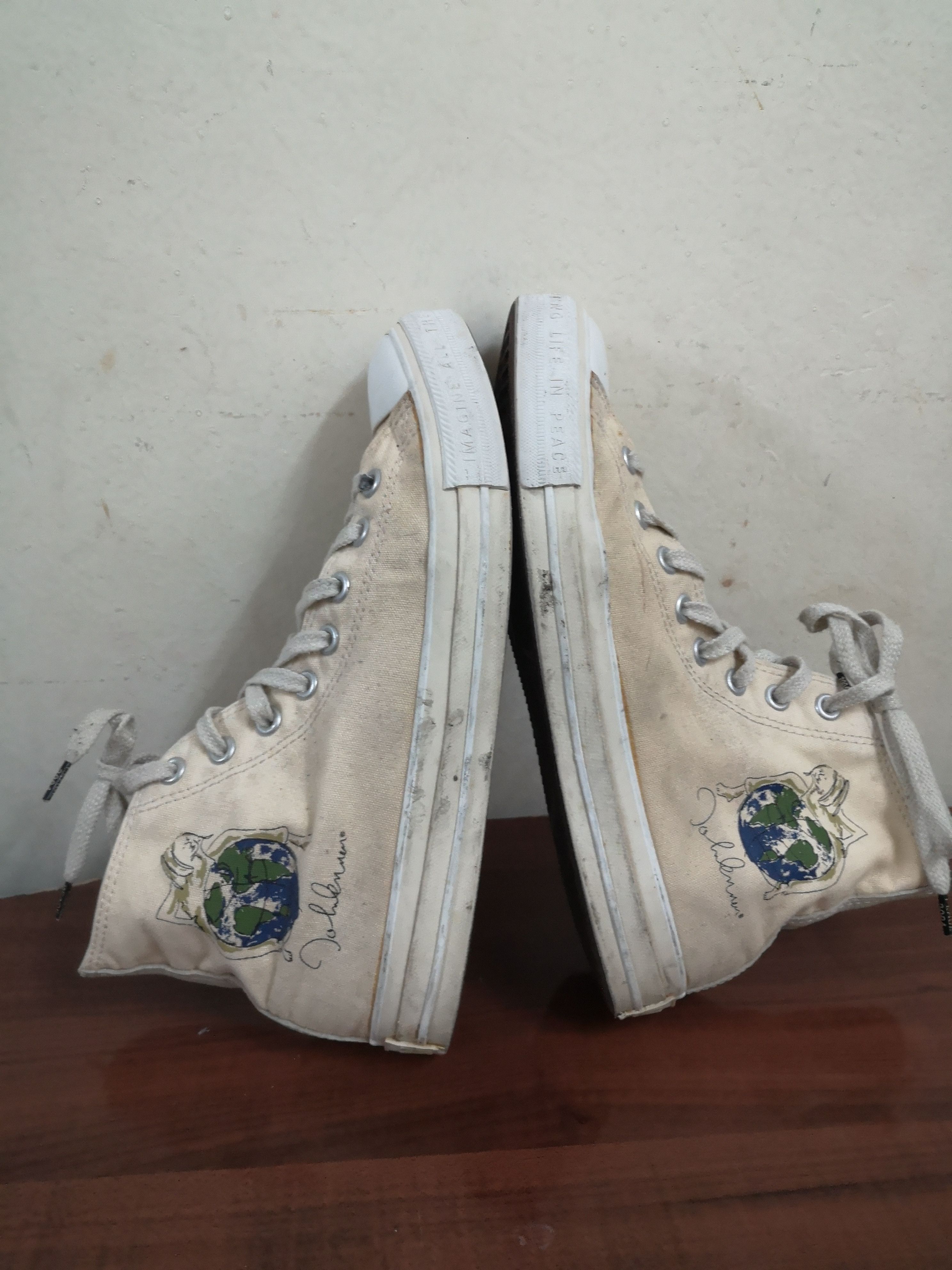 Converse Converse x John Lennon Imagine (Peace) Size US 8.5 / EU 41-42 - 8 Thumbnail