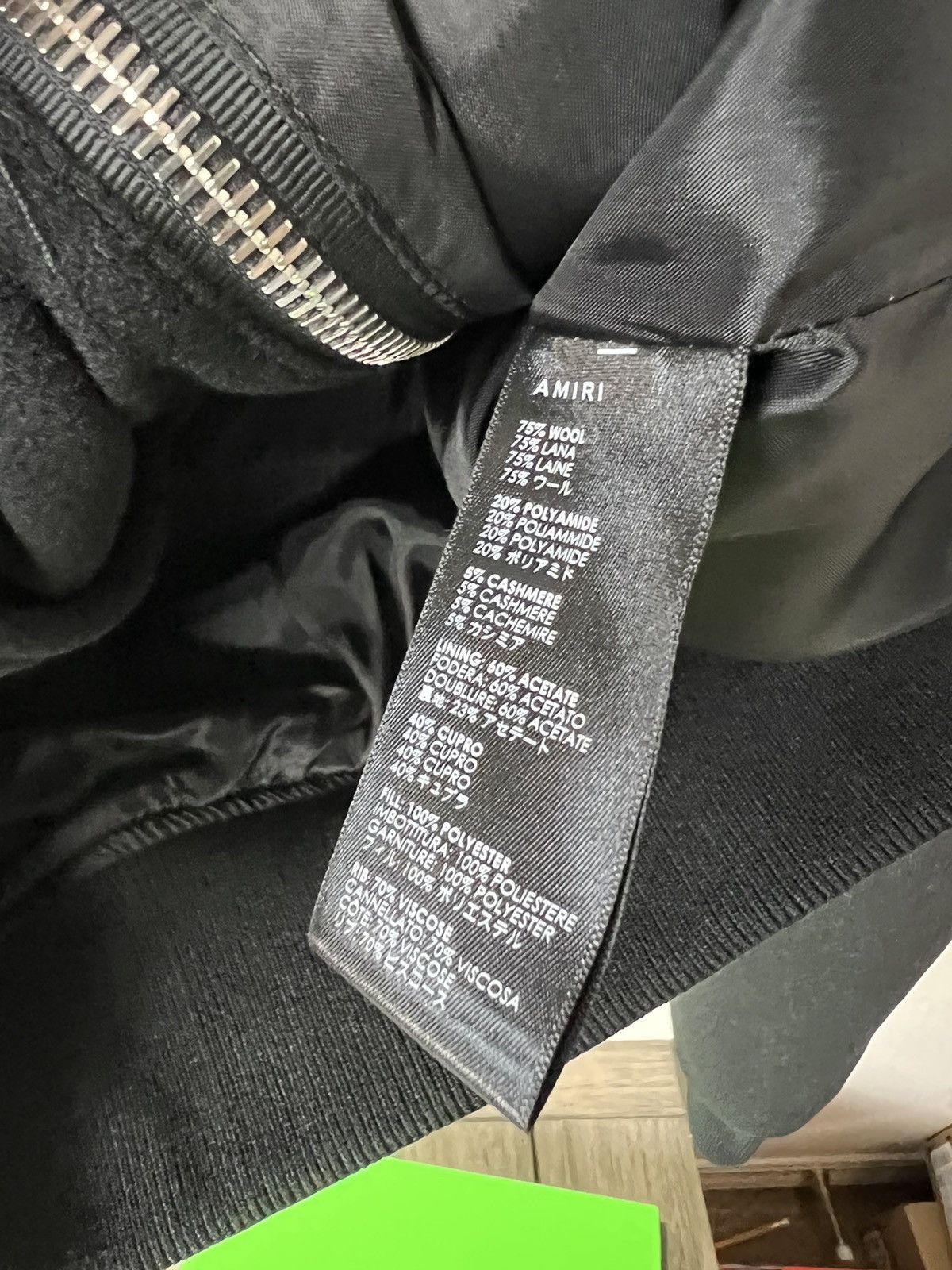 Amiri Amiri Dagger Leather Bomber Size US S / EU 44-46 / 1 - 10 Thumbnail