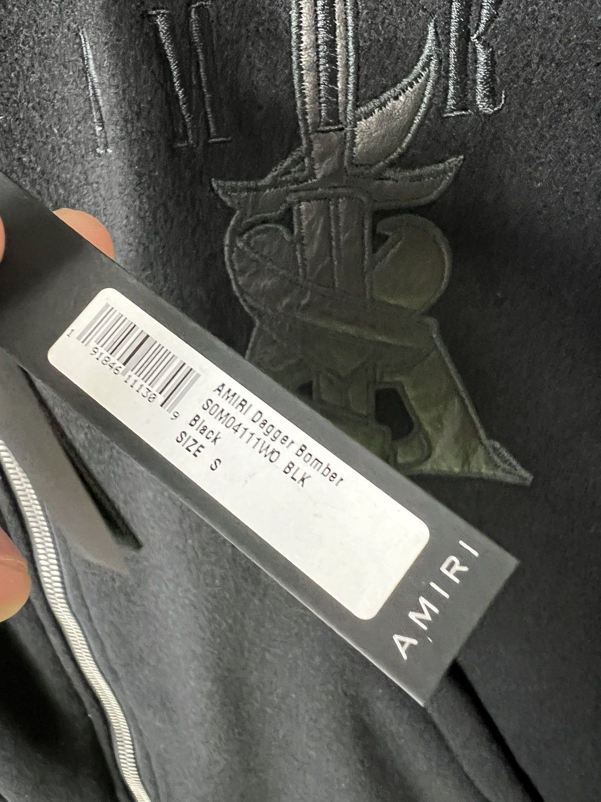 Amiri Amiri Dagger Leather Bomber Size US S / EU 44-46 / 1 - 9 Thumbnail