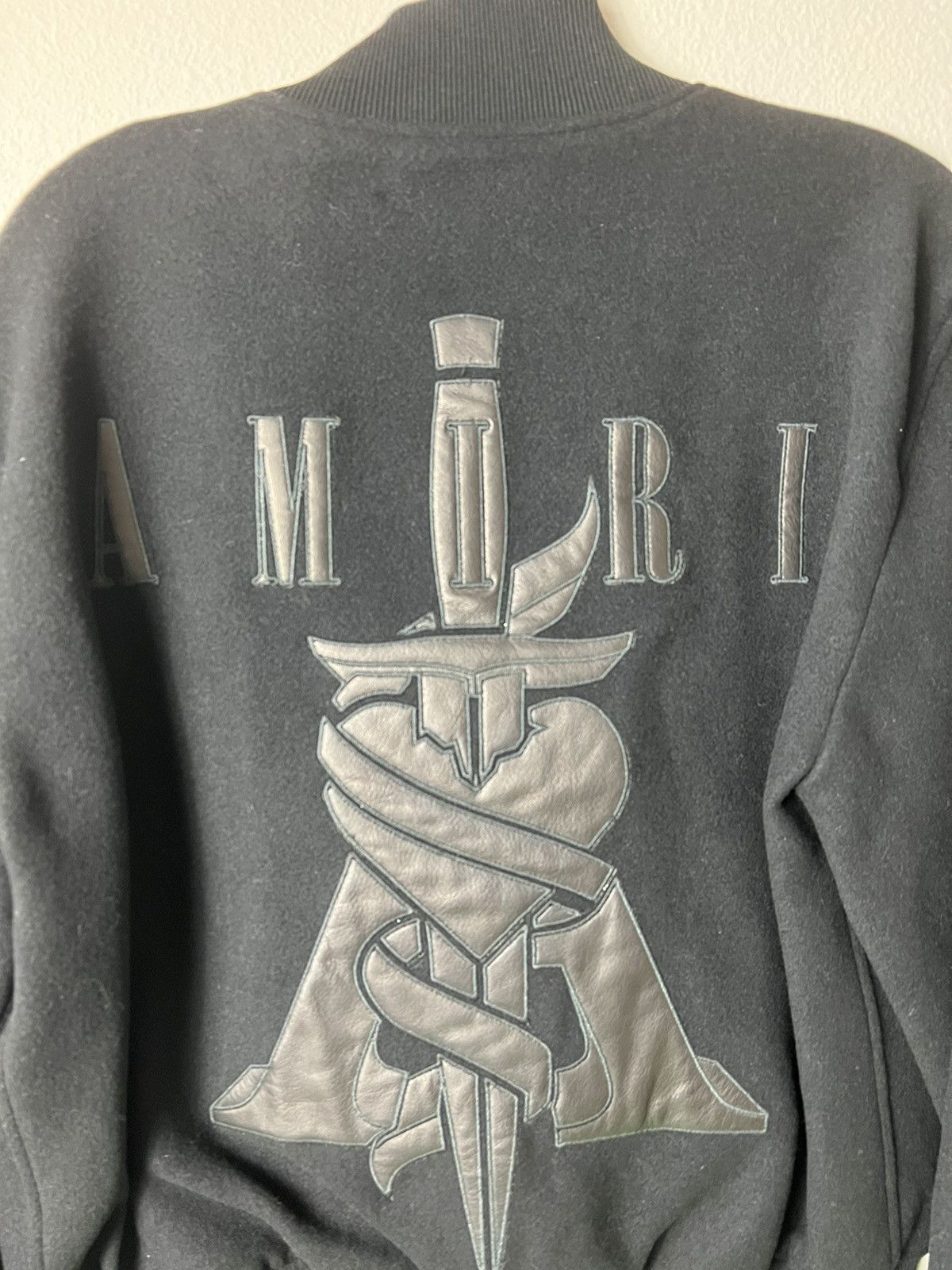 Amiri Amiri Dagger Leather Bomber Size US S / EU 44-46 / 1 - 5 Thumbnail