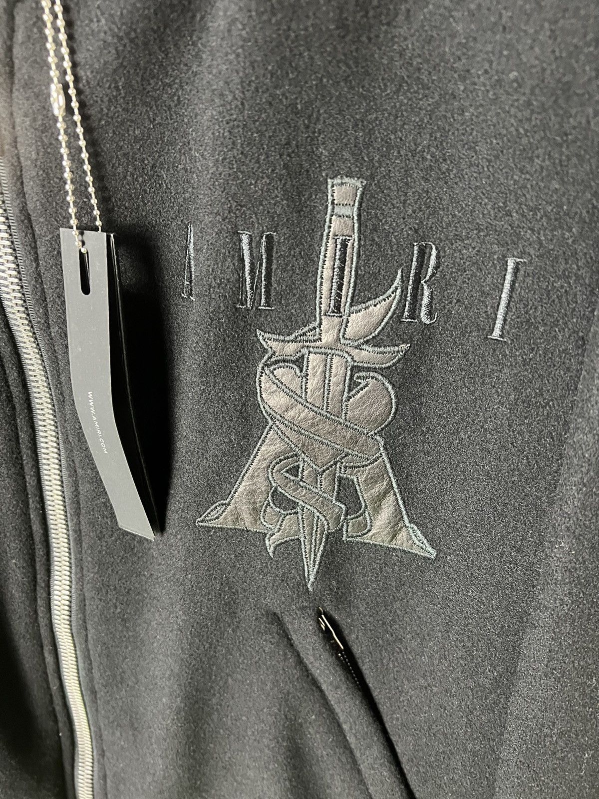 Amiri Amiri Dagger Leather Bomber Size US S / EU 44-46 / 1 - 4 Thumbnail
