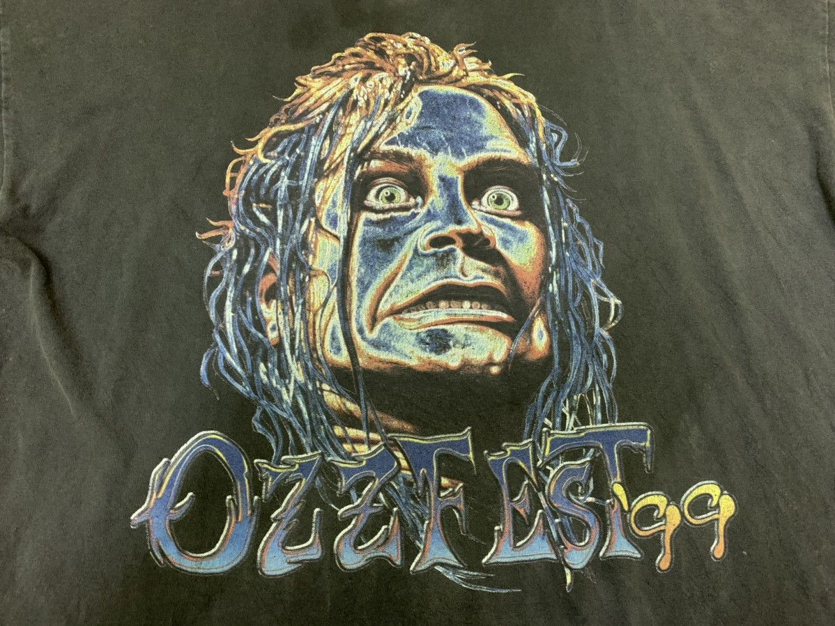Vintage Vintage 1999 Ozzfest T-shirt Size US L / EU 52-54 / 3 - 3 Thumbnail