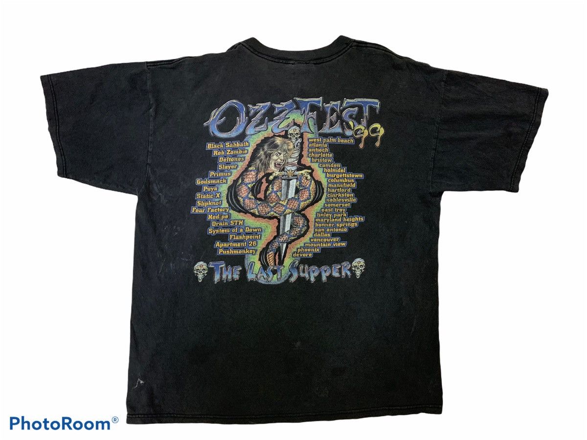 Vintage Vintage 1999 Ozzfest T-shirt Size US L / EU 52-54 / 3 - 2 Thumbnail