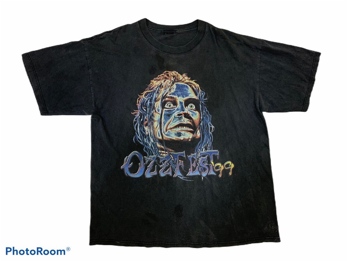 Vintage Vintage 1999 Ozzfest T-shirt Size US L / EU 52-54 / 3 - 1 Thumbnail
