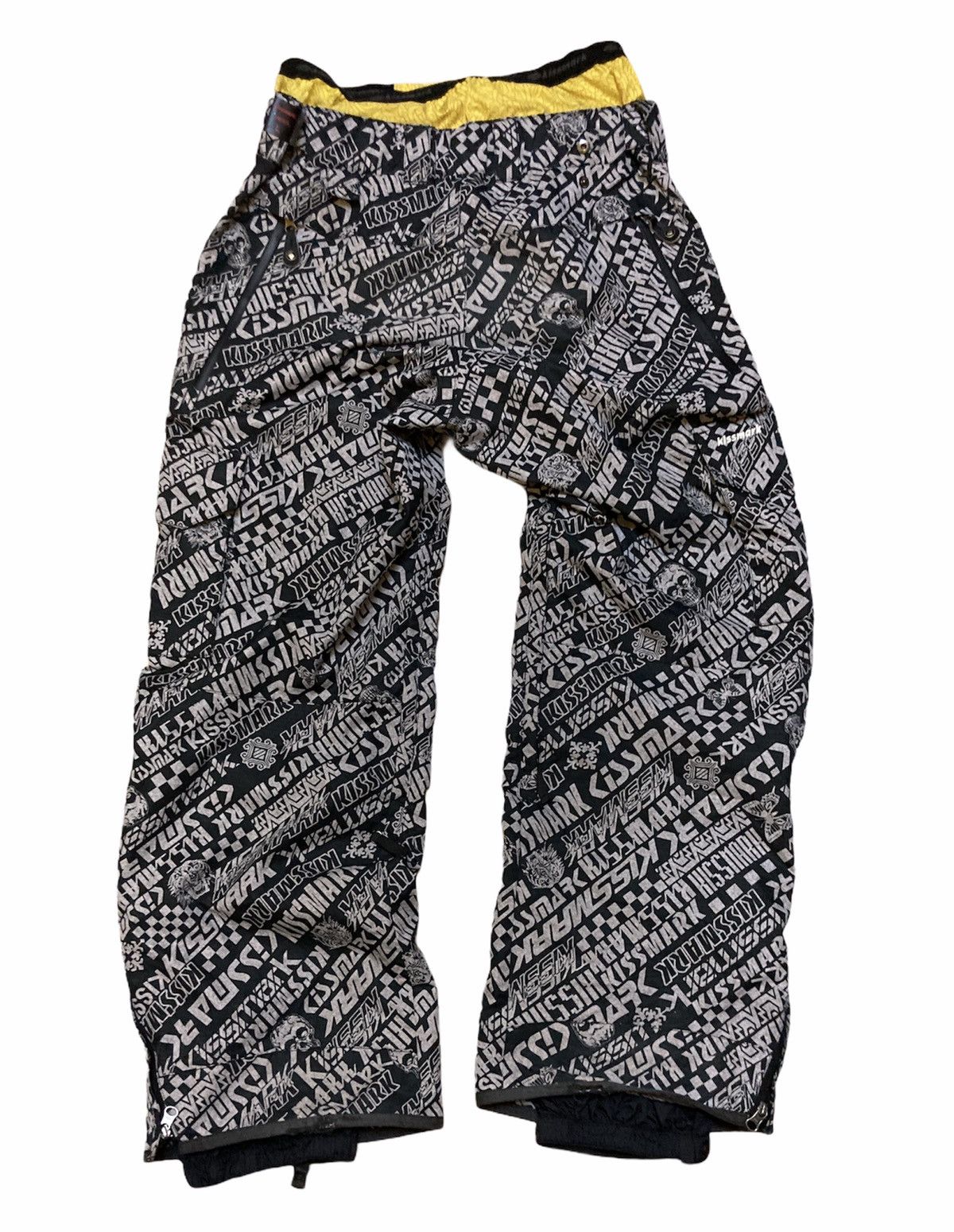 Other Kissmark Ski Pants Fullprint Skull Motif Size US 35 - 6 Thumbnail