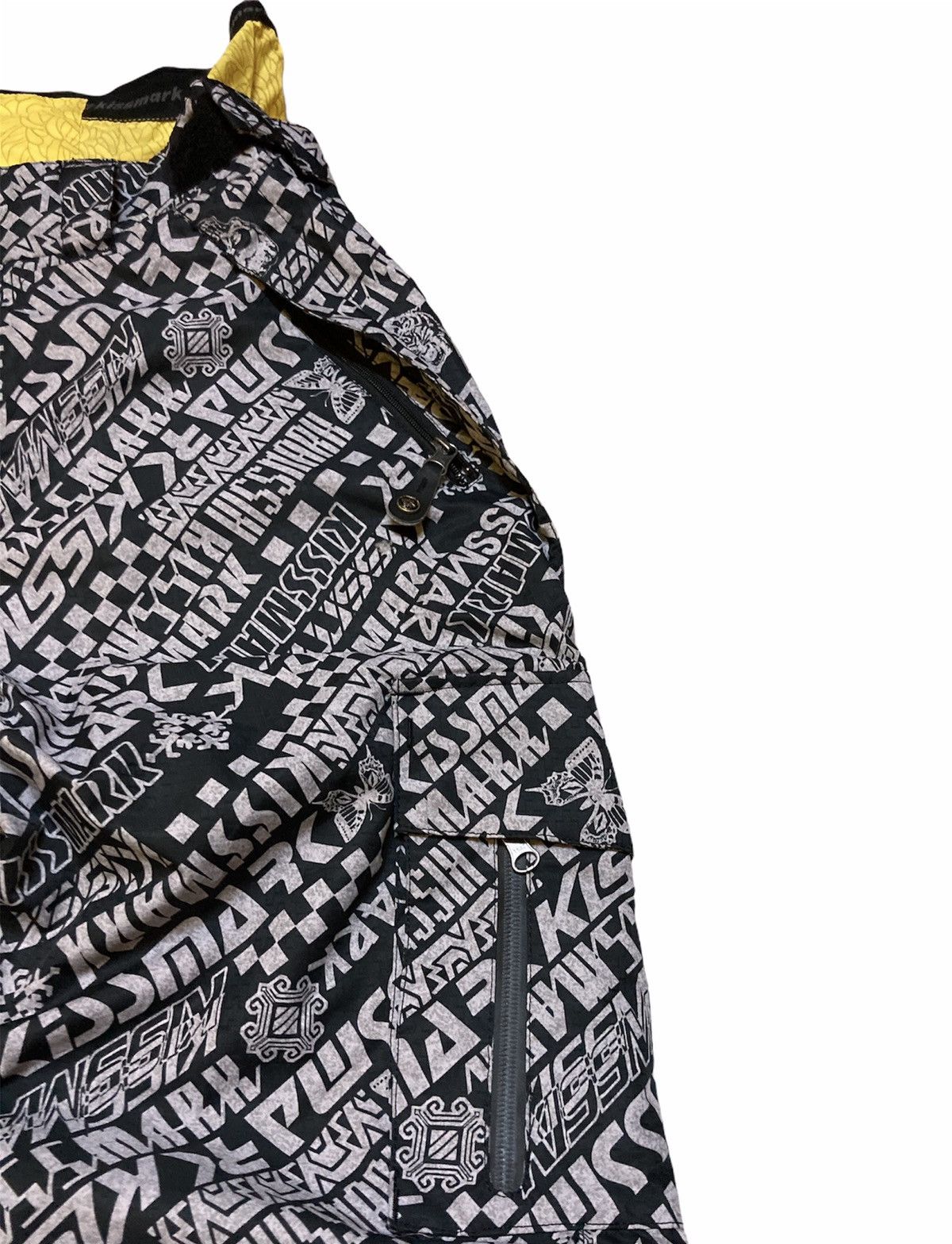 Other Kissmark Ski Pants Fullprint Skull Motif Size US 35 - 3 Thumbnail