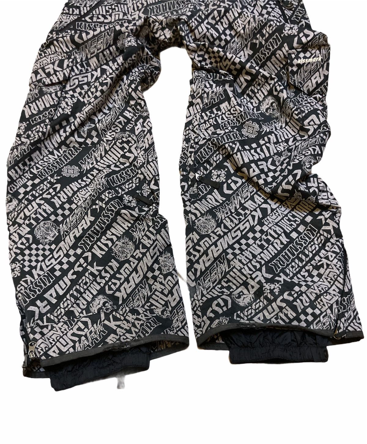 Other Kissmark Ski Pants Fullprint Skull Motif Size US 35 - 9 Thumbnail
