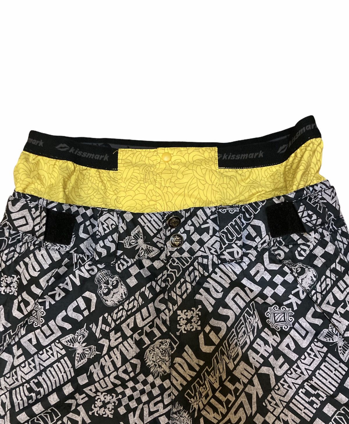 Other Kissmark Ski Pants Fullprint Skull Motif Size US 35 - 2 Thumbnail