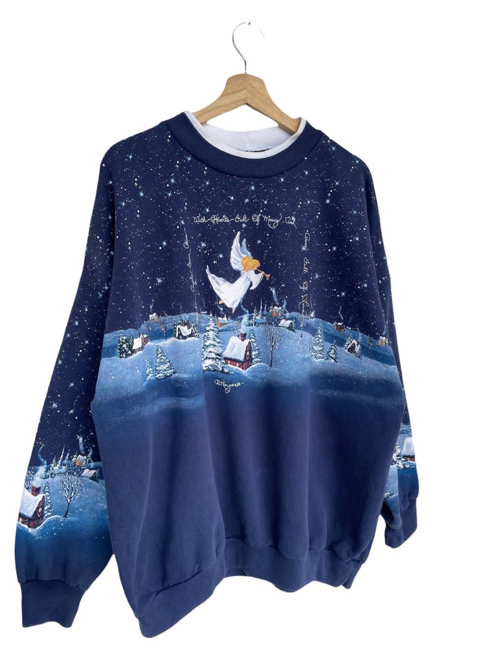 Artisan Outfitters × Vintage Vintage Full Print Artisan Painting Crewneck Sweatshirt Size US XL / EU 56 / 4 - 2 Thumbnail