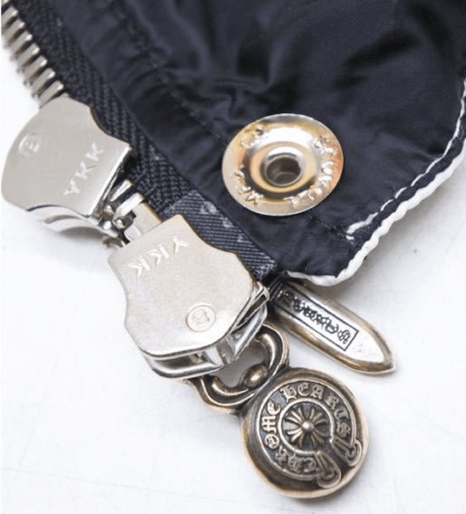 Chrome Hearts Chrome Hearts Nylon Down Puffer Jacket Size US S / EU 44-46 / 1 - 8 Thumbnail