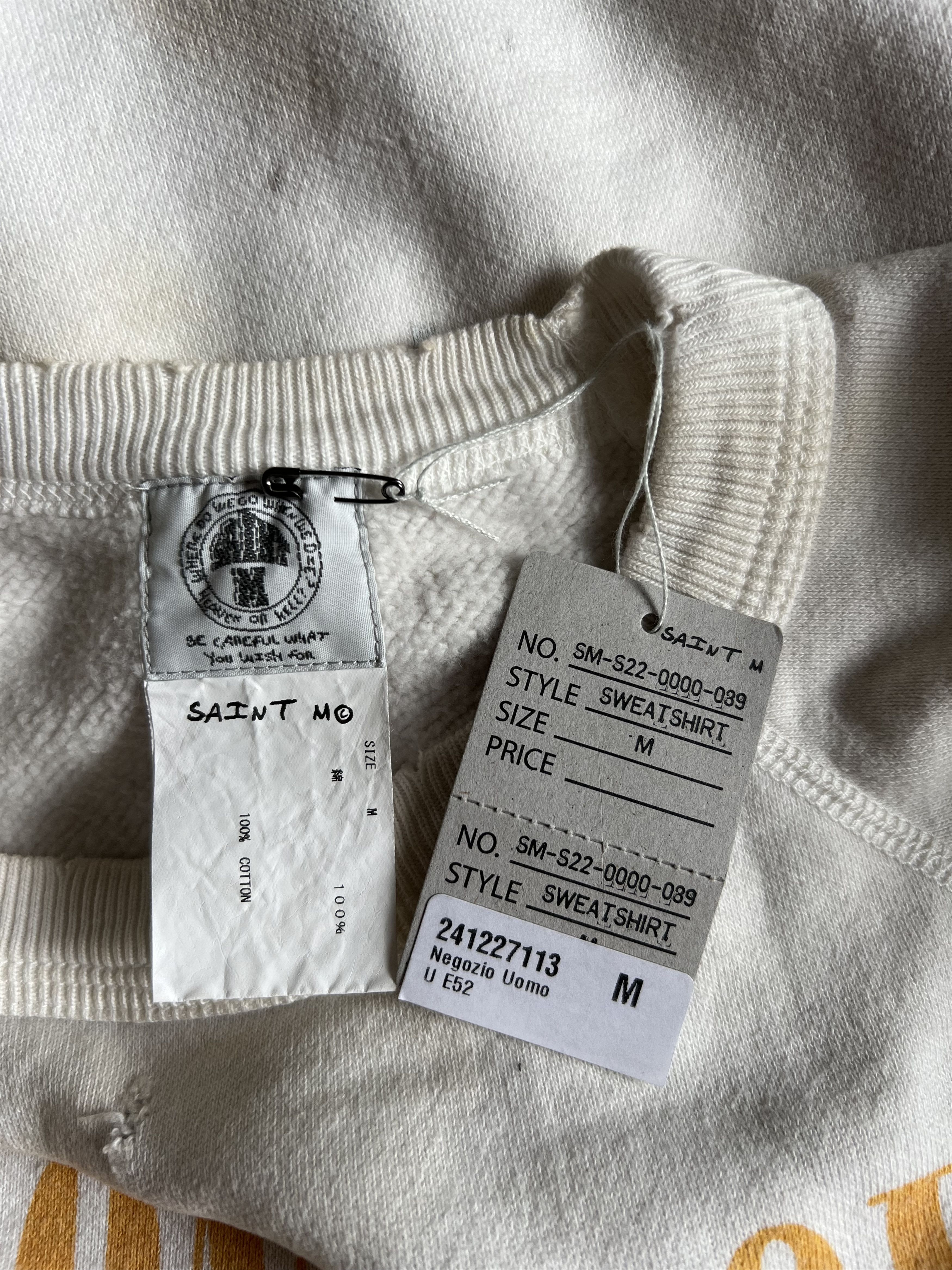 Saint Michael Saint Michael Anatomy of Angels Crewneck Sweatshirt Size US M / EU 48-50 / 2 - 9 Thumbnail