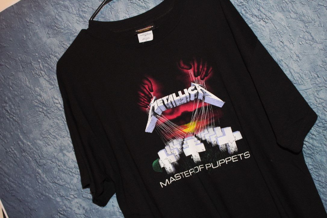 Metallica Vintage Metallica Tee Size US XL / EU 56 / 4 - 1 Thumbnail
