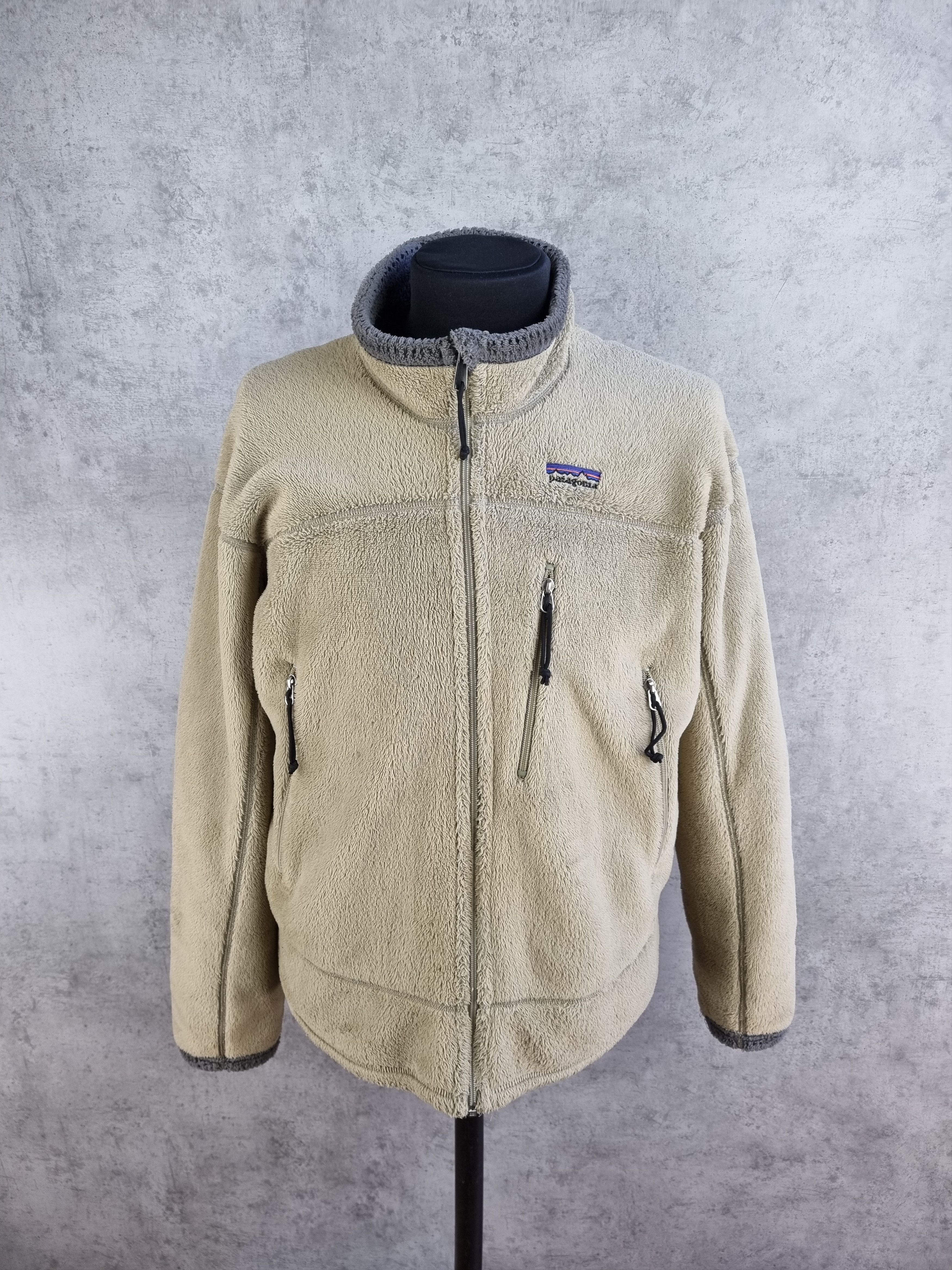 Patagonia × Vintage Patagonia Sherpa Deep Pila Fleece Zip up Light R Jacket Size US L / EU 52-54 / 3 - 1 Thumbnail