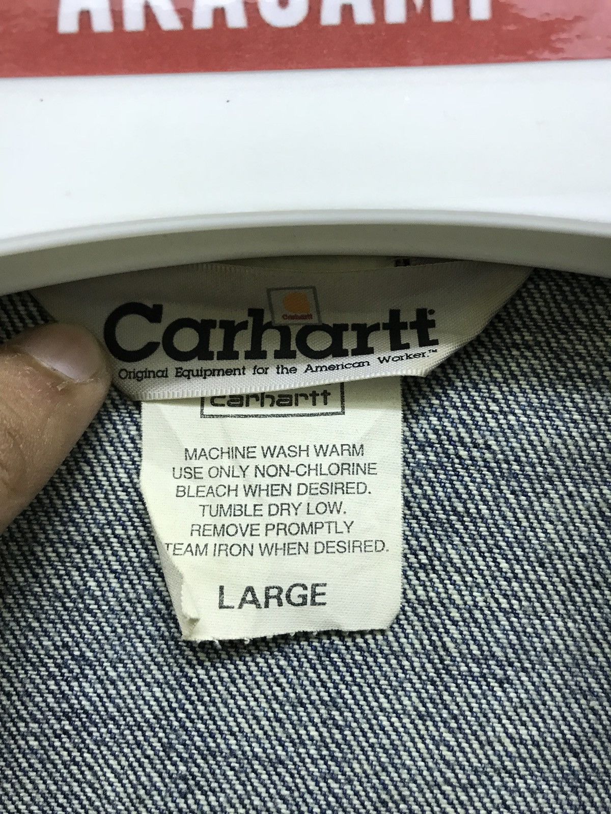Carhartt Carhartt Denim Jacket Workwear 6🟩2 Size US L / EU 52-54 / 3 - 6 Thumbnail